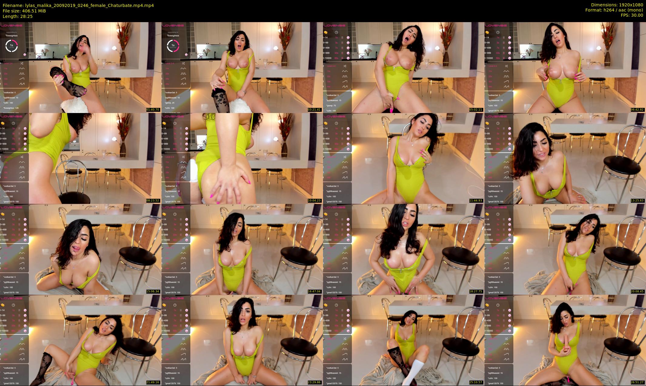 lylas_malika — 29 minute Chaturbate female cam show recording, 1080p, Sep 20, 2019