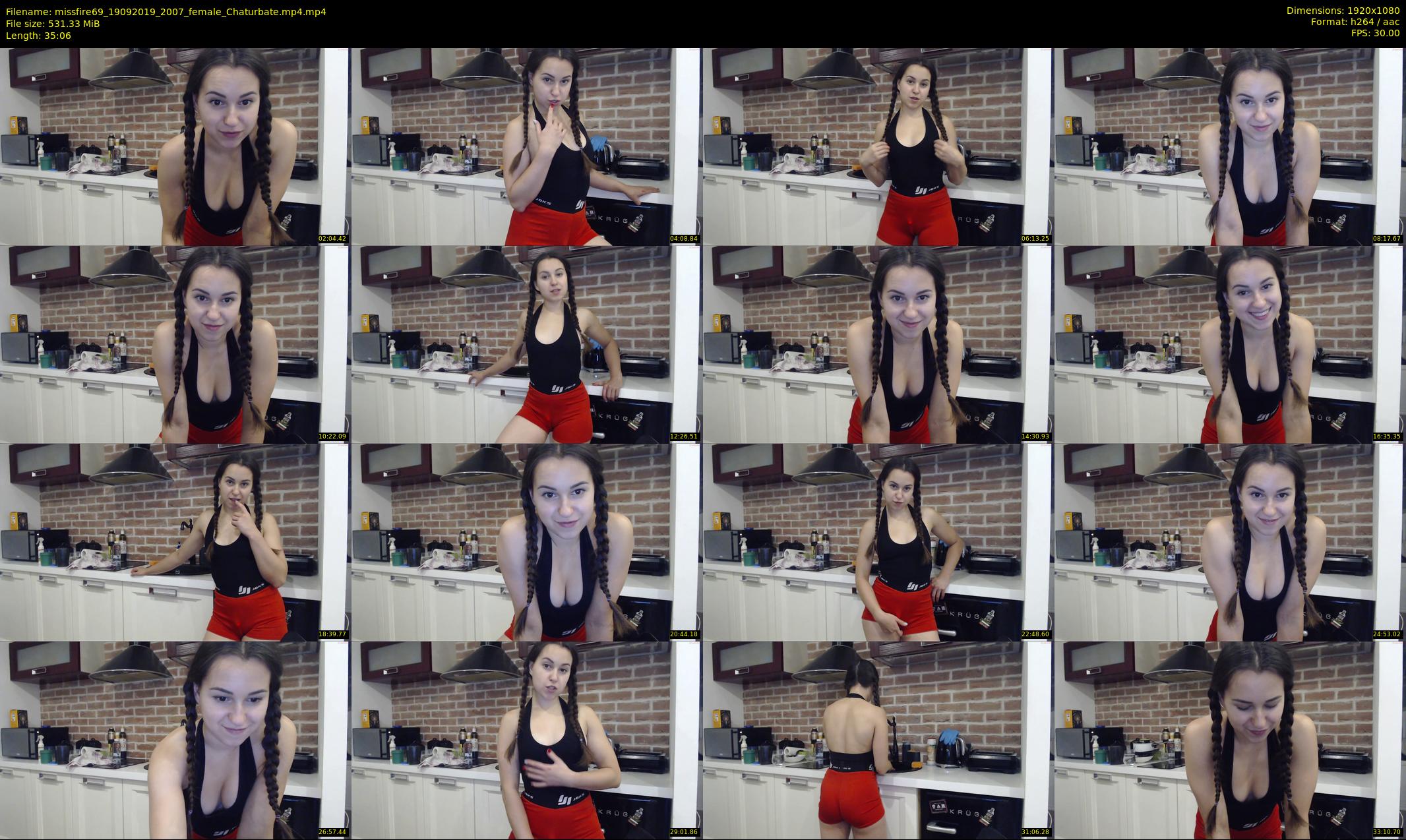 missfire69 — 36 minute Chaturbate female cam show recording, 1080p, Sep 19, 2019