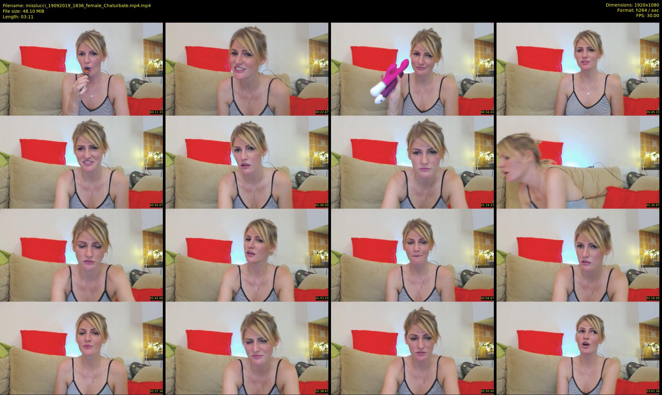 misslucci — 4 minute Chaturbate female cam show recording, 1080p, Sep 19, 2019