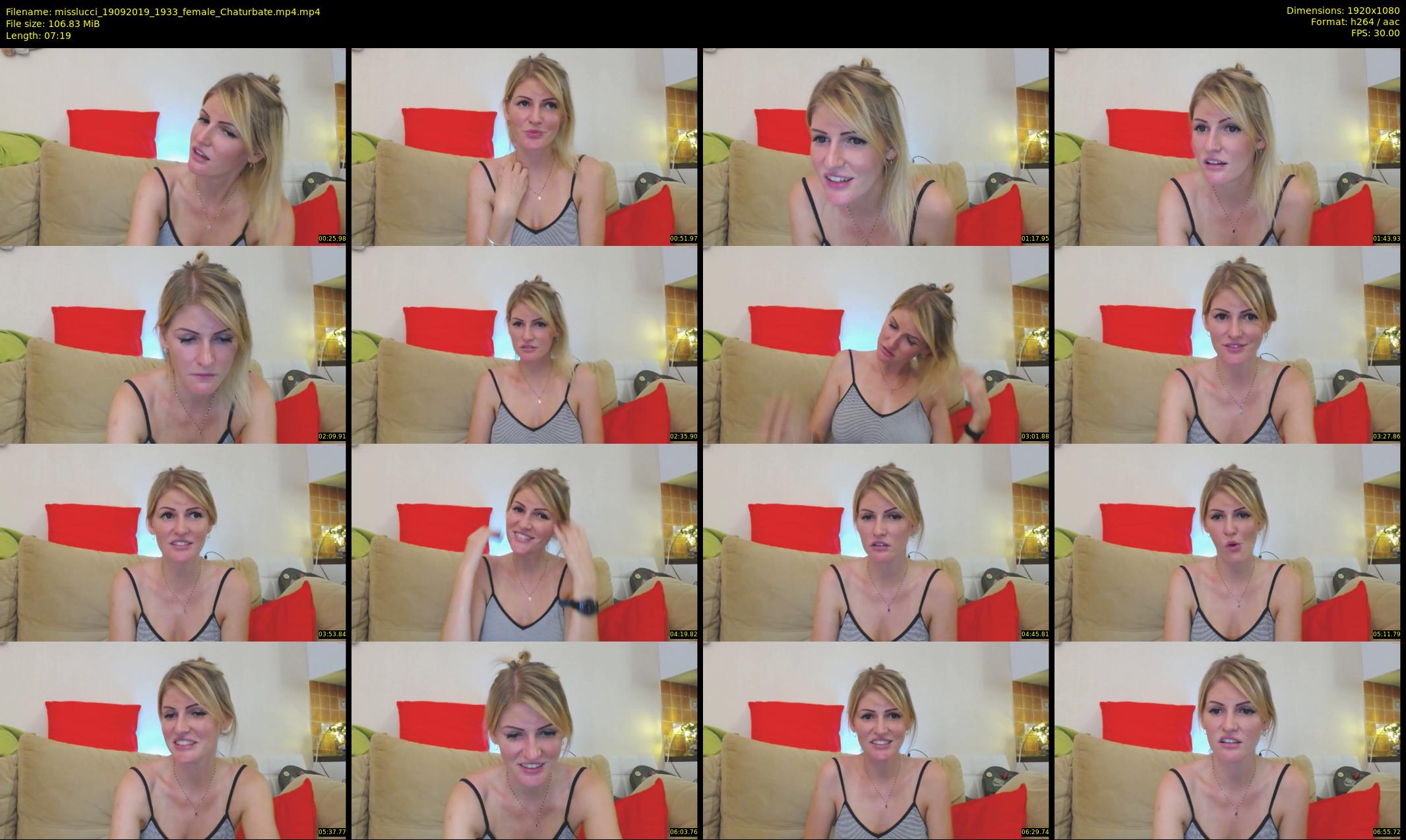 misslucci — 8 minute Chaturbate female cam show recording, 1080p, Sep 19, 2019