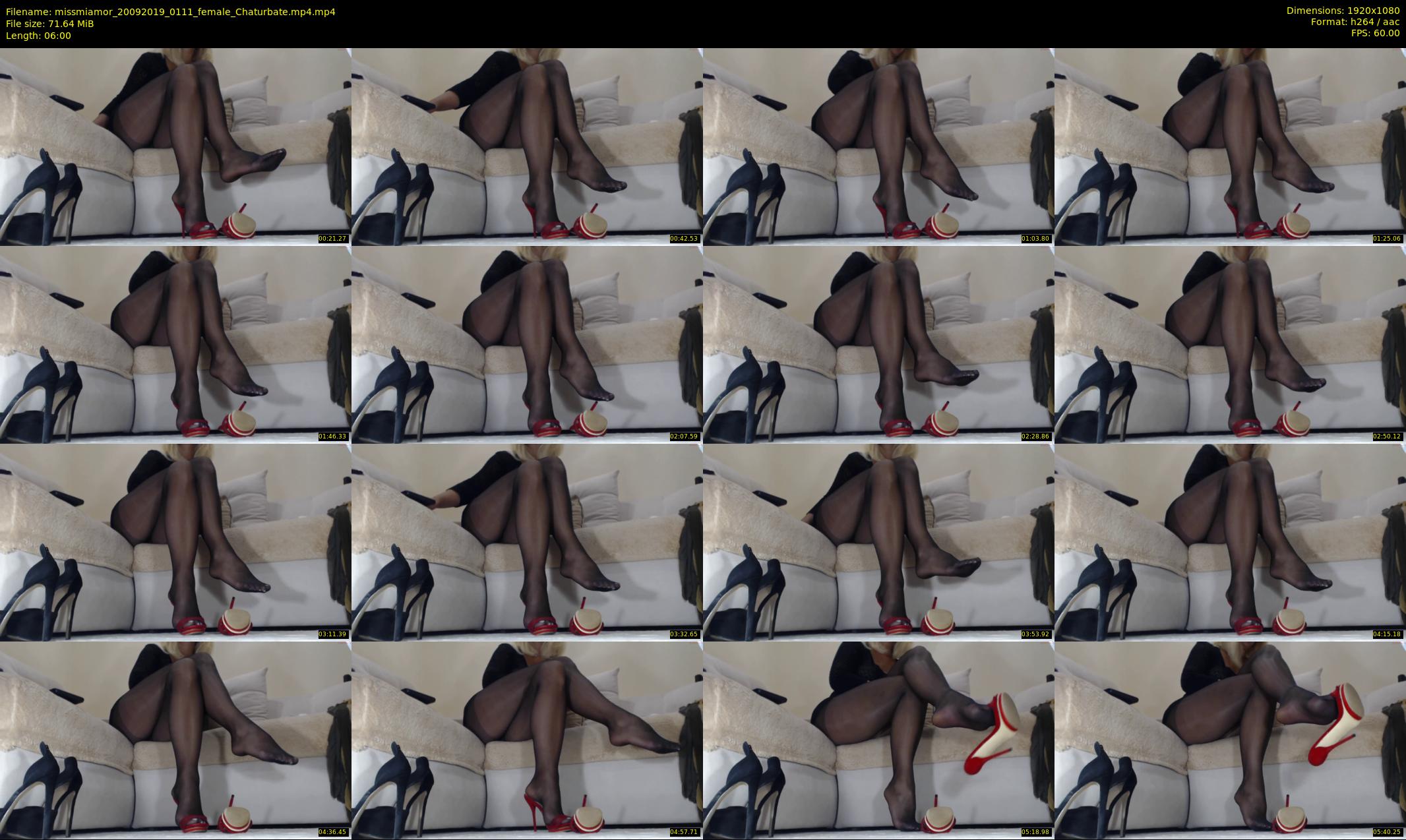 missmiamor — 6 minute Chaturbate female cam show recording, 1080p, Sep 20, 2019