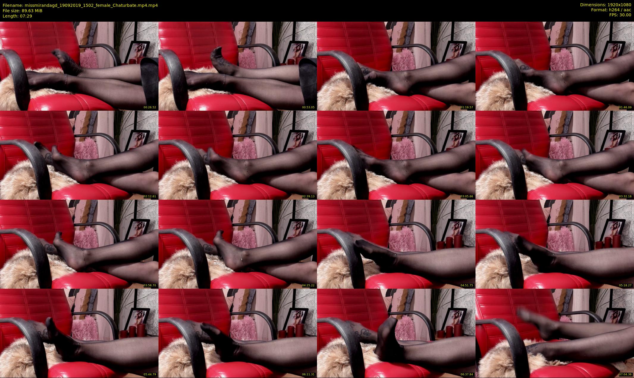 missmirandagd — 8 minute Chaturbate female cam show recording, 1080p, Sep 19, 2019