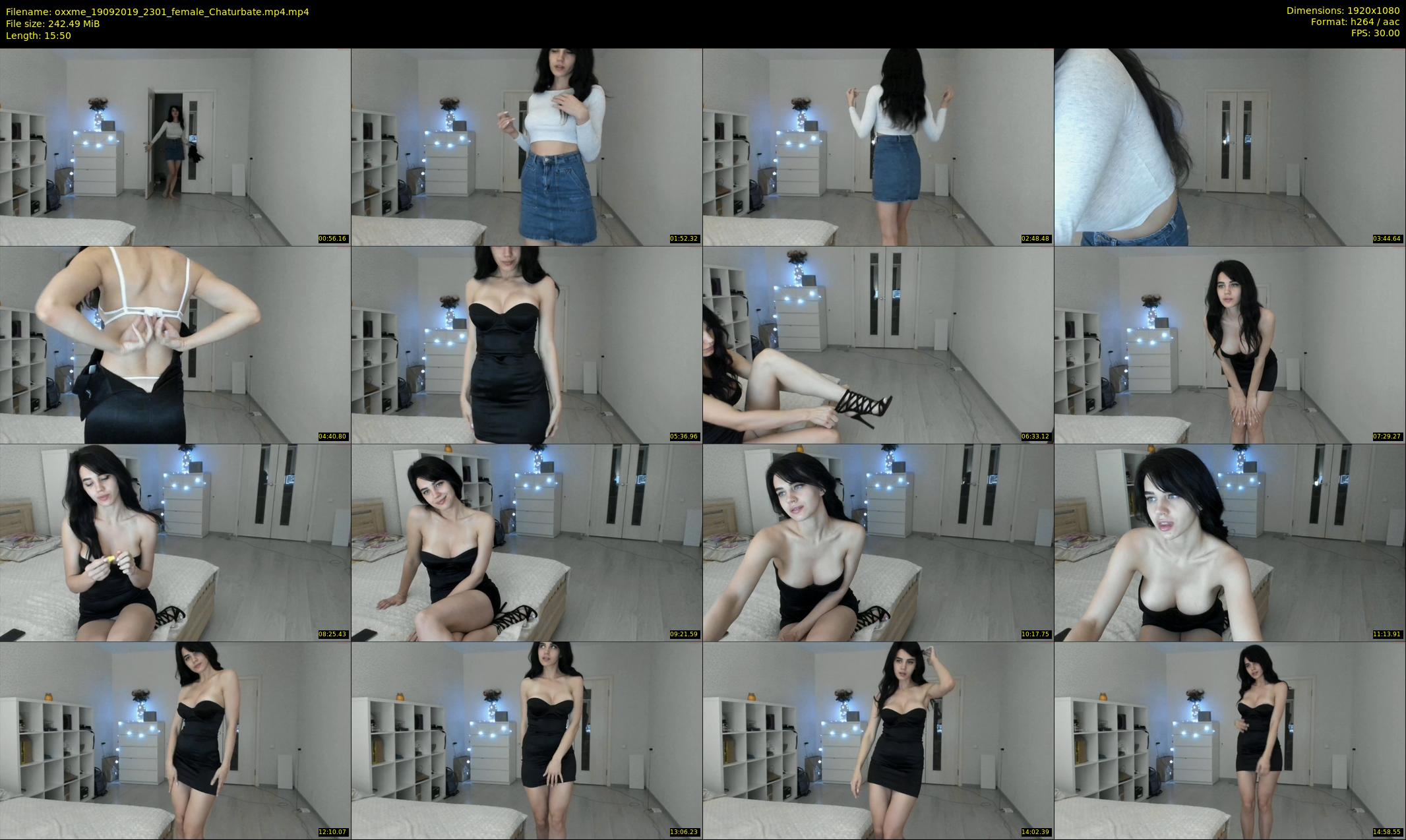 oxxme — 16 minute Chaturbate female cam show recording, 1080p, Sep 19, 2019