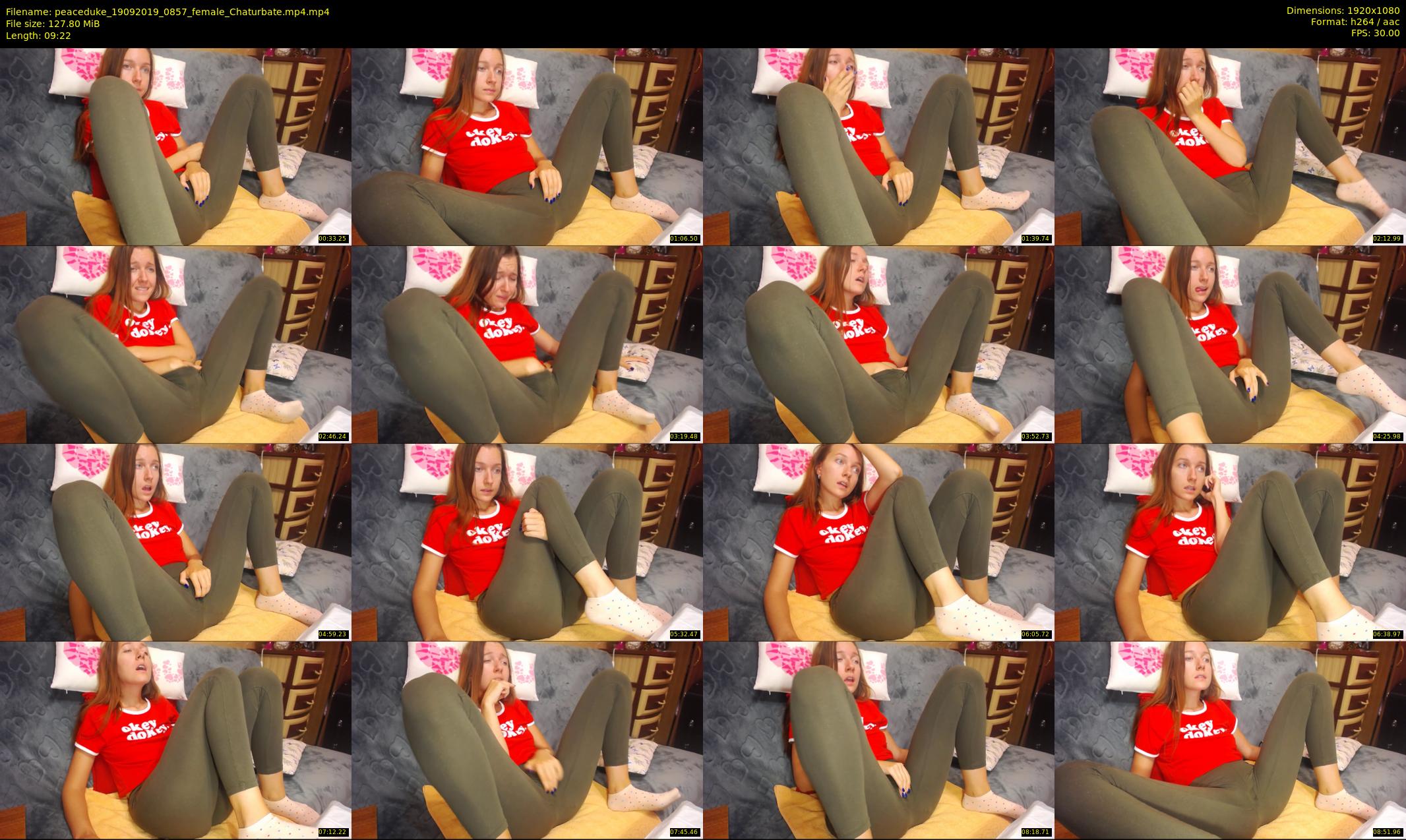 peaceduke — 10 minute Chaturbate female cam show recording, 1080p, Sep 19, 2019