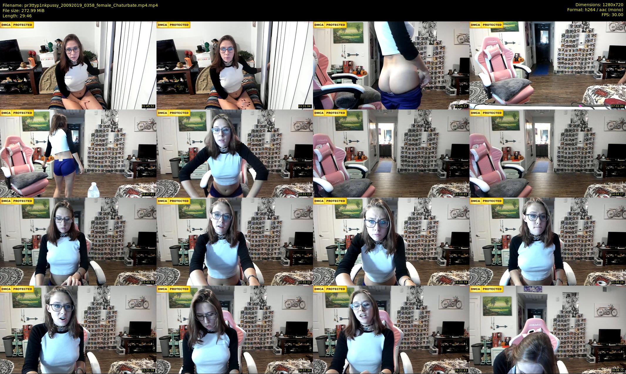 pr3ttyp1nkpussy — 30 minute Chaturbate couple cam show recording, 720p, Sep 20, 2019