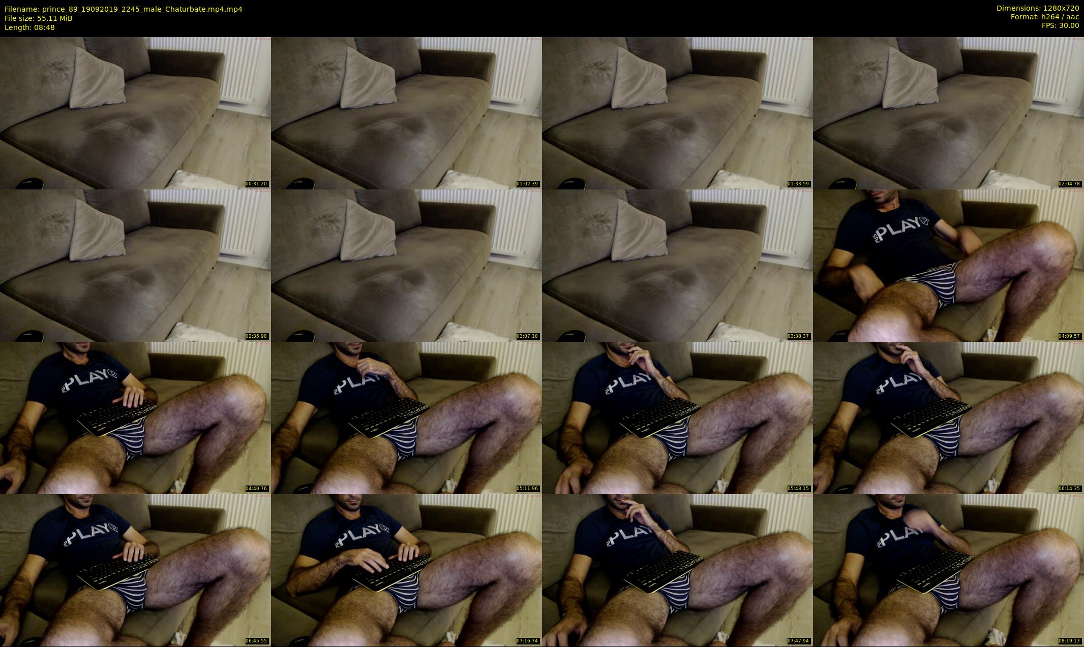 prince_89 — 9 minute Chaturbate male cam show recording, 720p, Sep 19, 2019