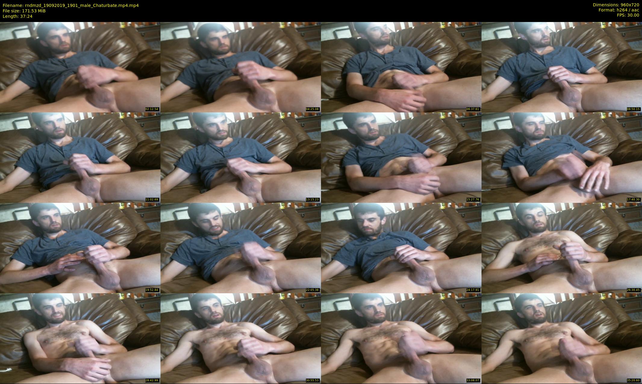 rndmzd — 38 minute Chaturbate male cam show recording, 720p, Sep 19, 2019