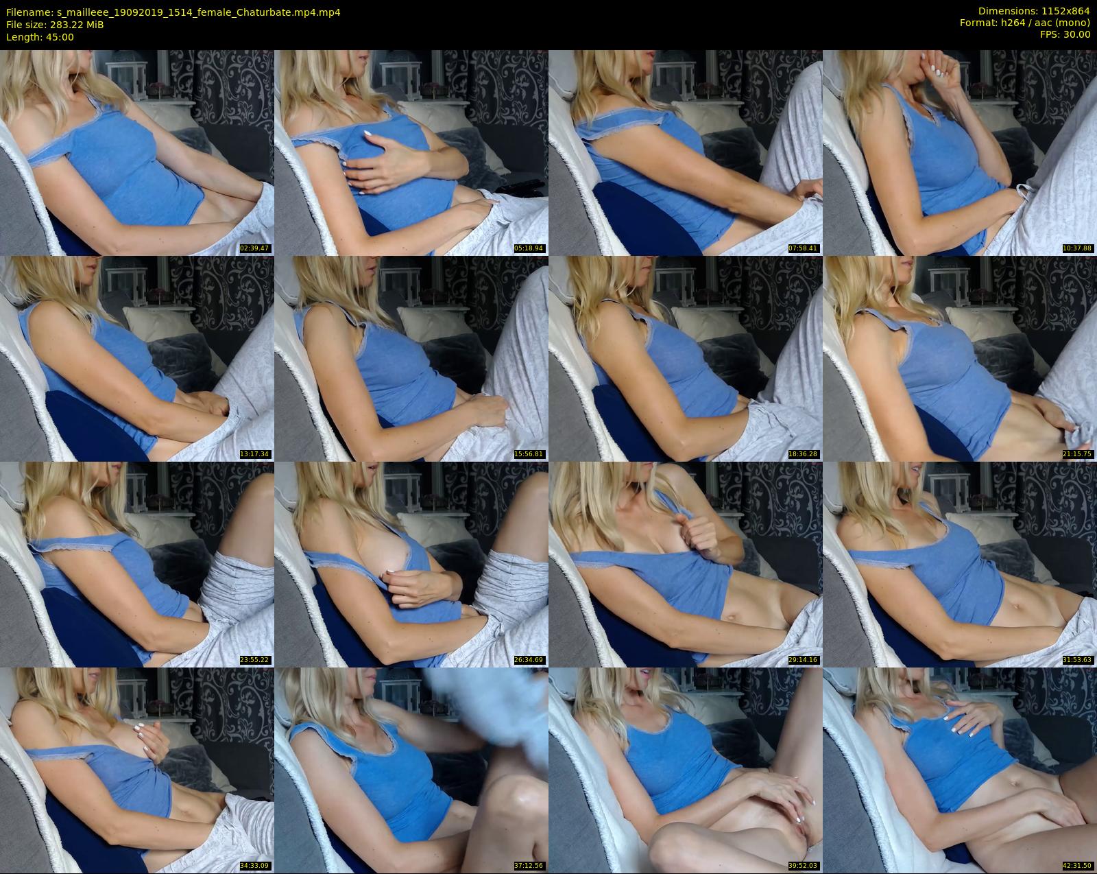 s_mailleee — 45 minute Chaturbate female cam show recording, 720p, Sep 19, 2019