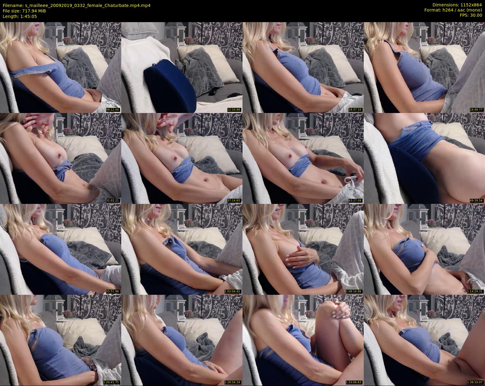 s_mailleee — 106 minute Chaturbate female cam show recording, 720p, Sep 20, 2019