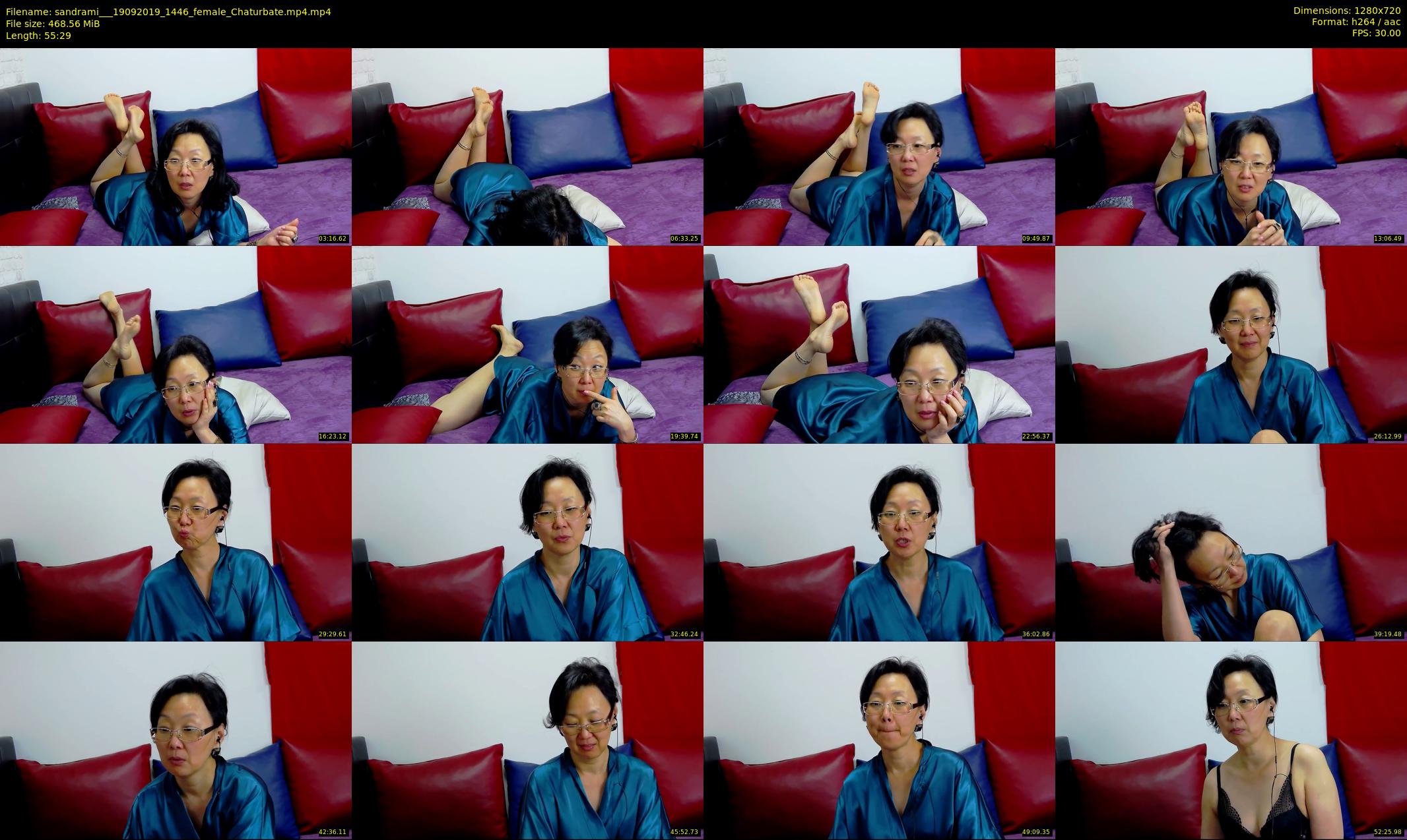 sandrami__ — 56 minute Chaturbate female cam show recording, 720p, Sep 19, 2019