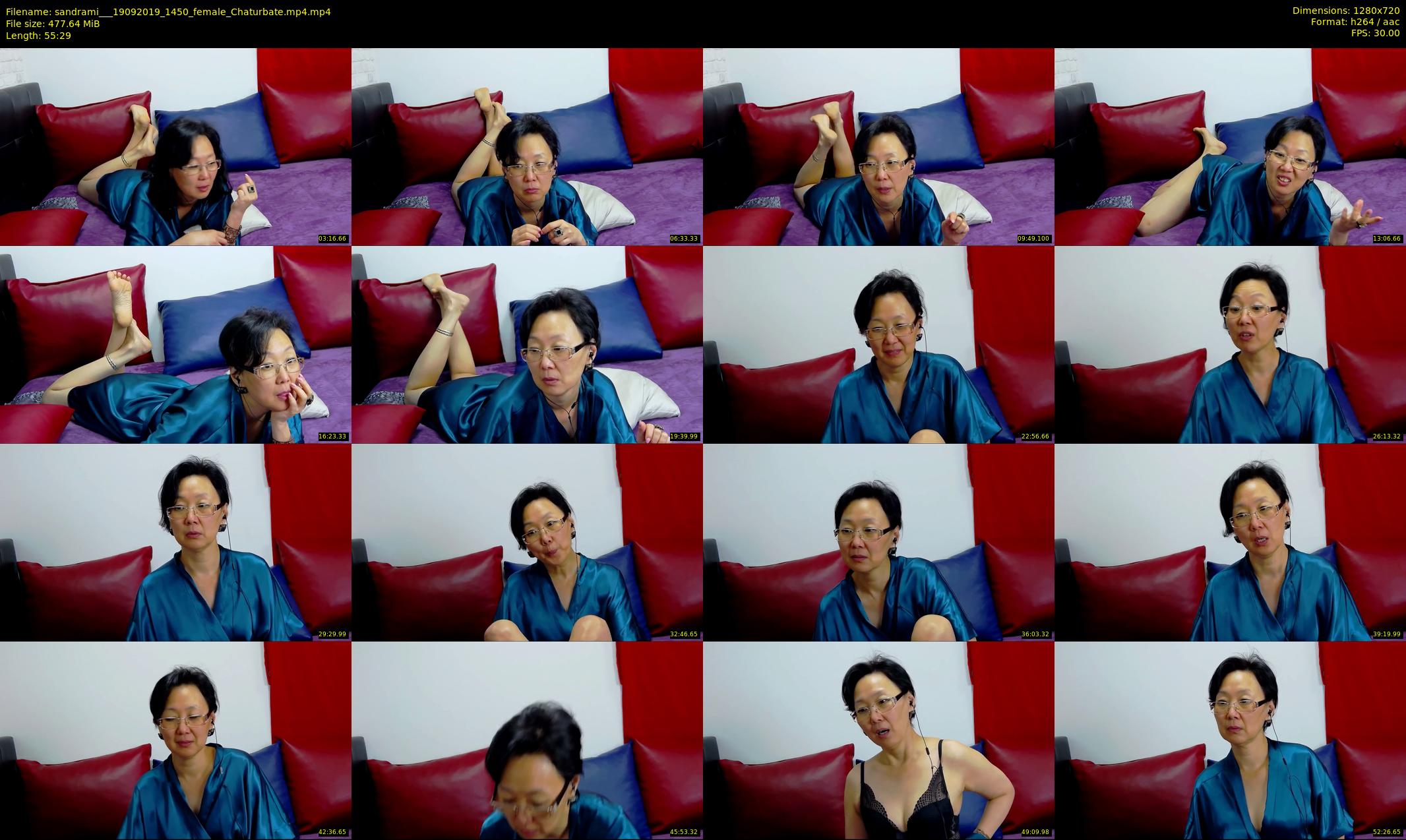 sandrami__ — 56 minute Chaturbate female cam show recording, 720p, Sep 19, 2019