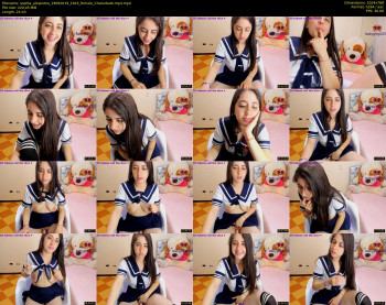 sophia_alejandra — 25 minute Chaturbate female cam show recording, 720p, Sep 19, 2019