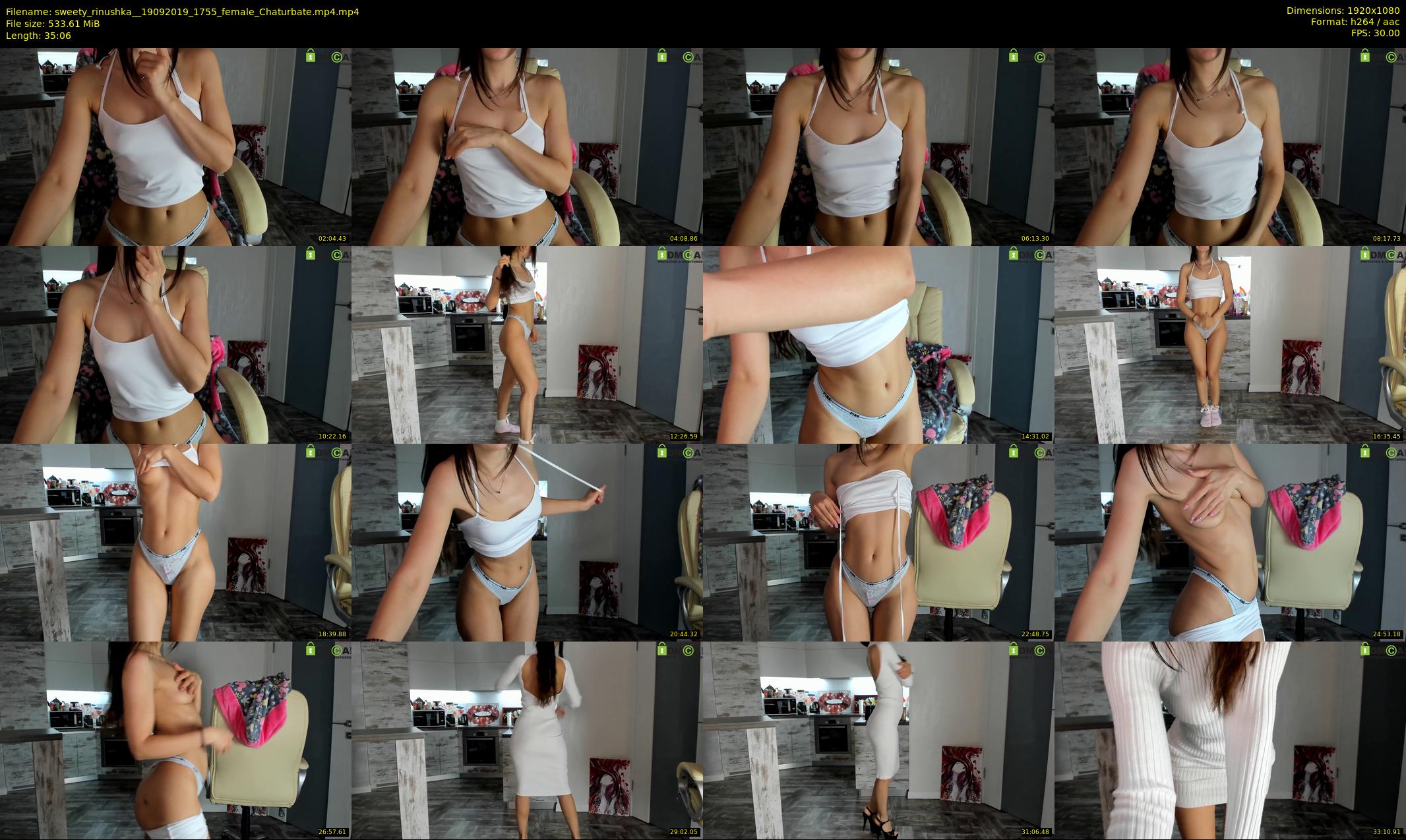 sweety_rinushka_ — 36 minute Chaturbate female cam show recording, 1080p, Sep 19, 2019