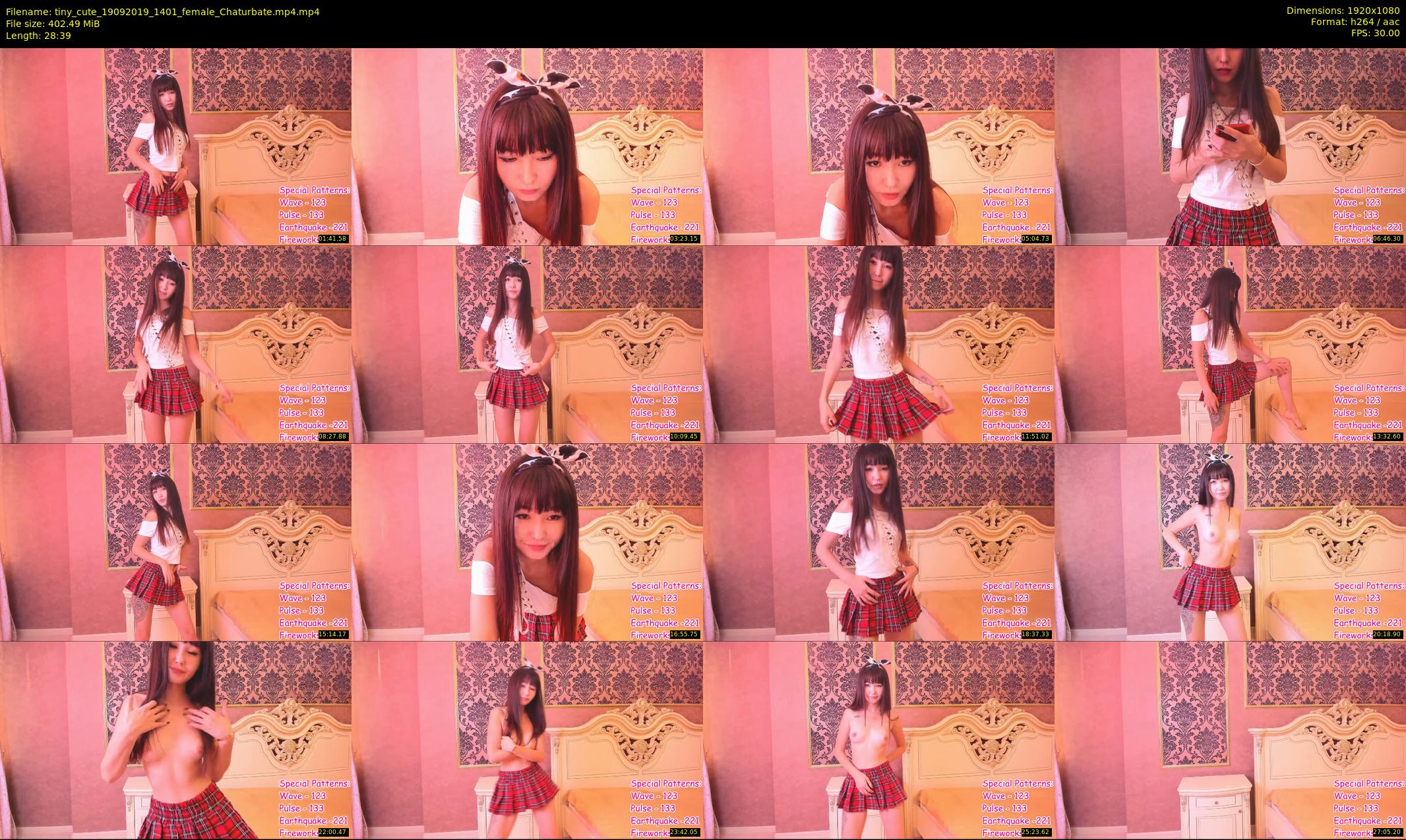 tiny_cute — 29 minute Chaturbate female cam show recording, 1080p, Sep 19, 2019