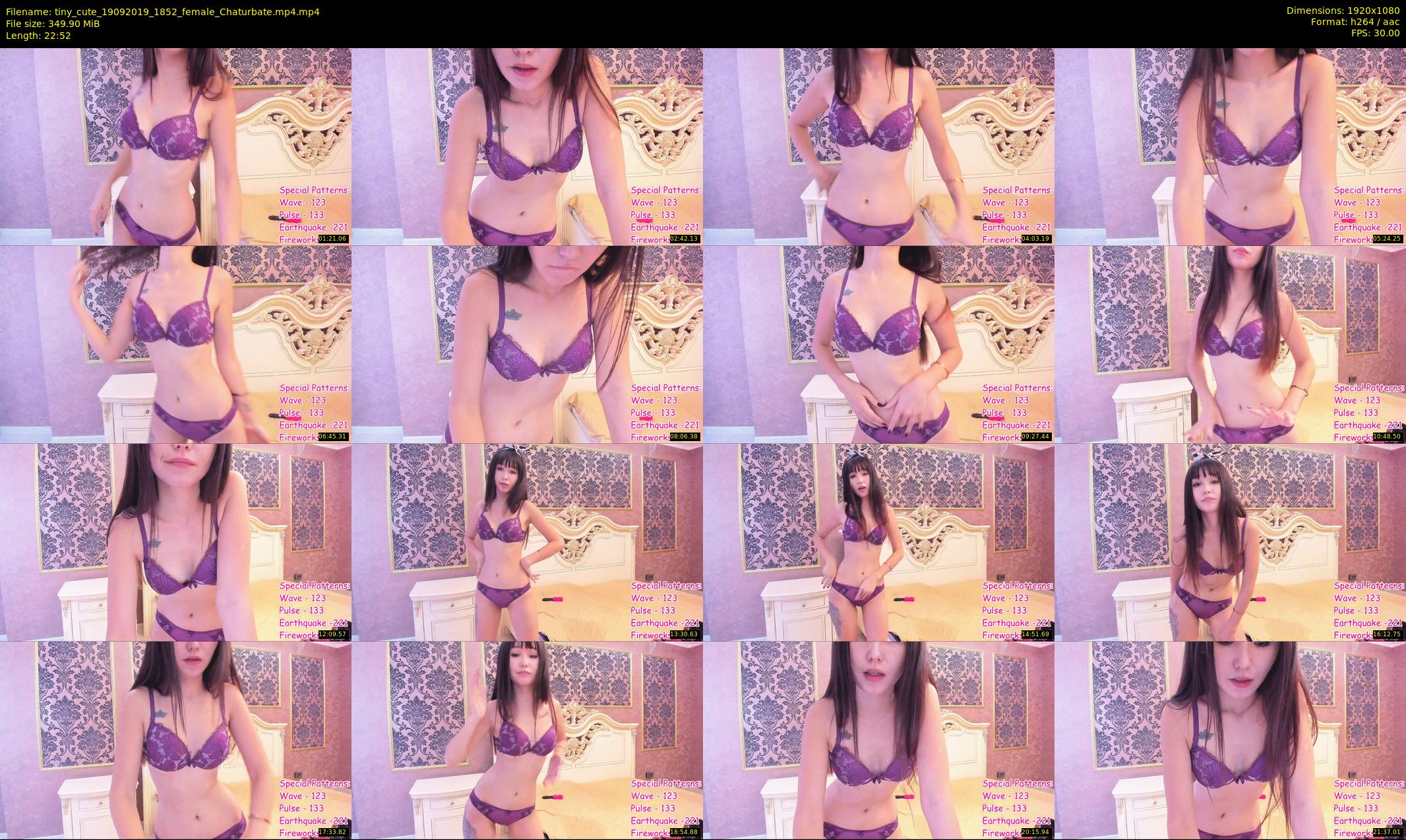 tiny_cute — 23 minute Chaturbate female cam show recording, 1080p, Sep 19, 2019
