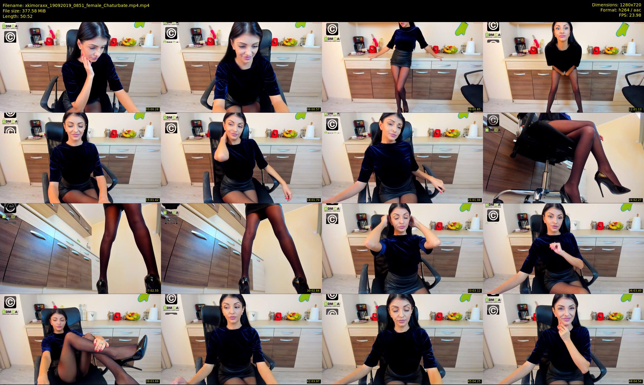 xkimoraxx — 51 minute Chaturbate female cam show recording, 720p, Sep 19, 2019