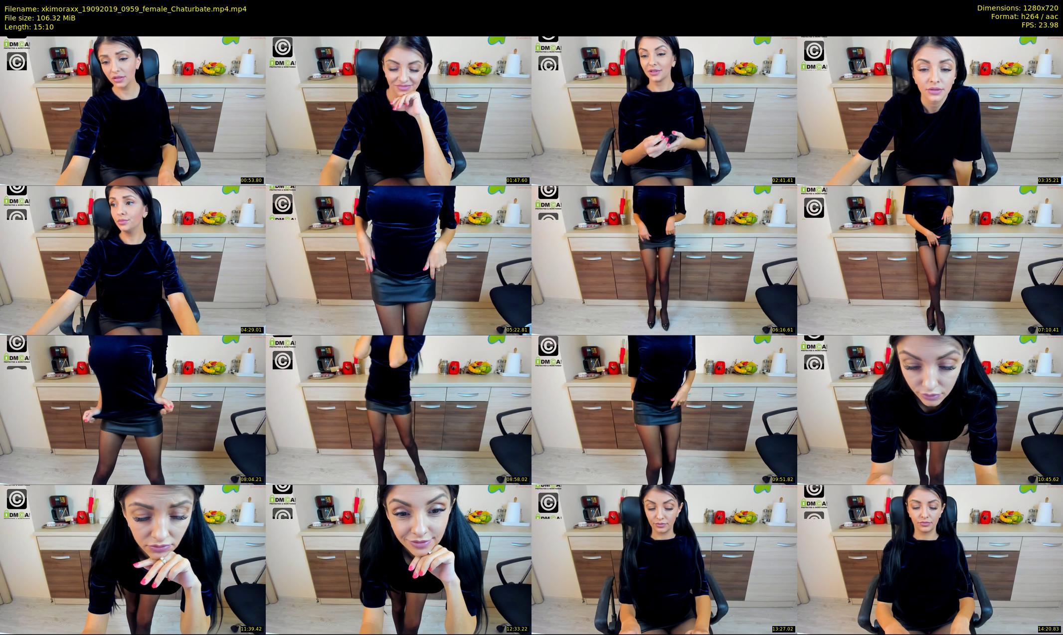 xkimoraxx — 16 minute Chaturbate female cam show recording, 720p, Sep 19, 2019