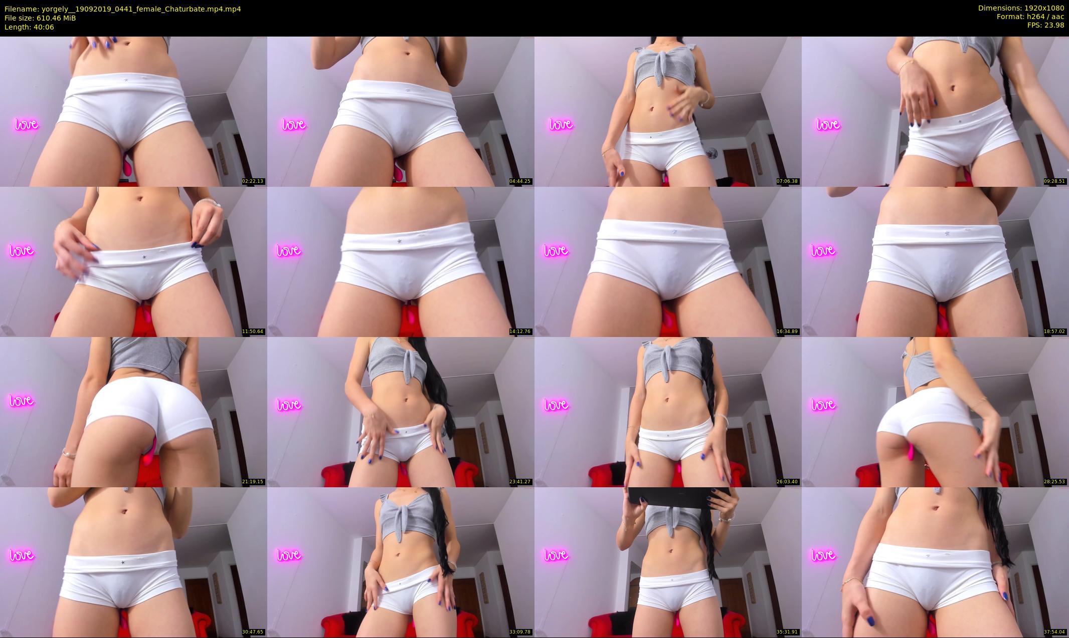 yorgely_ — 41 minute Chaturbate female cam show recording, 1080p, Sep 19, 2019
