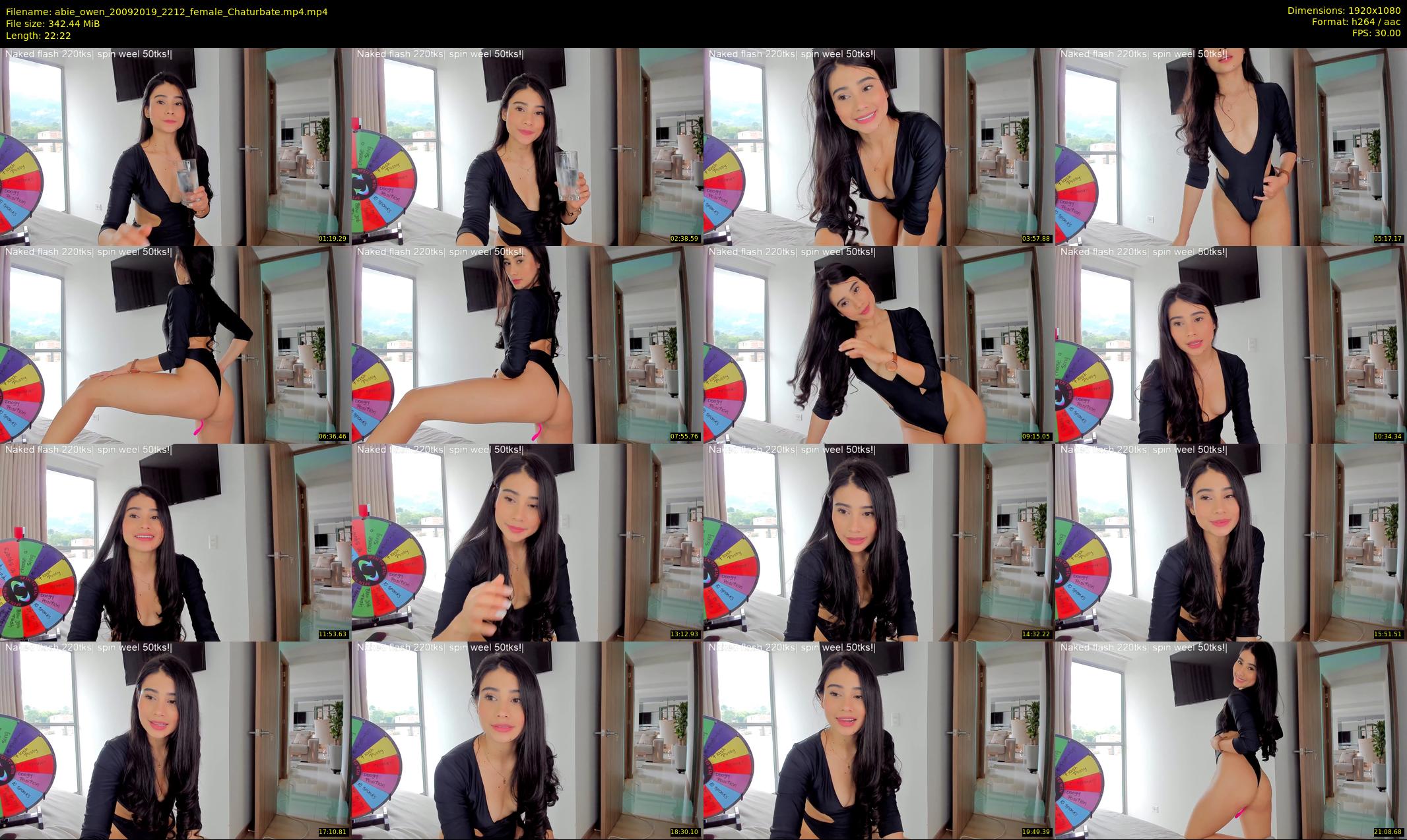 abie_owen — 23 minute Chaturbate female cam show recording, 1080p, Sep 20, 2019