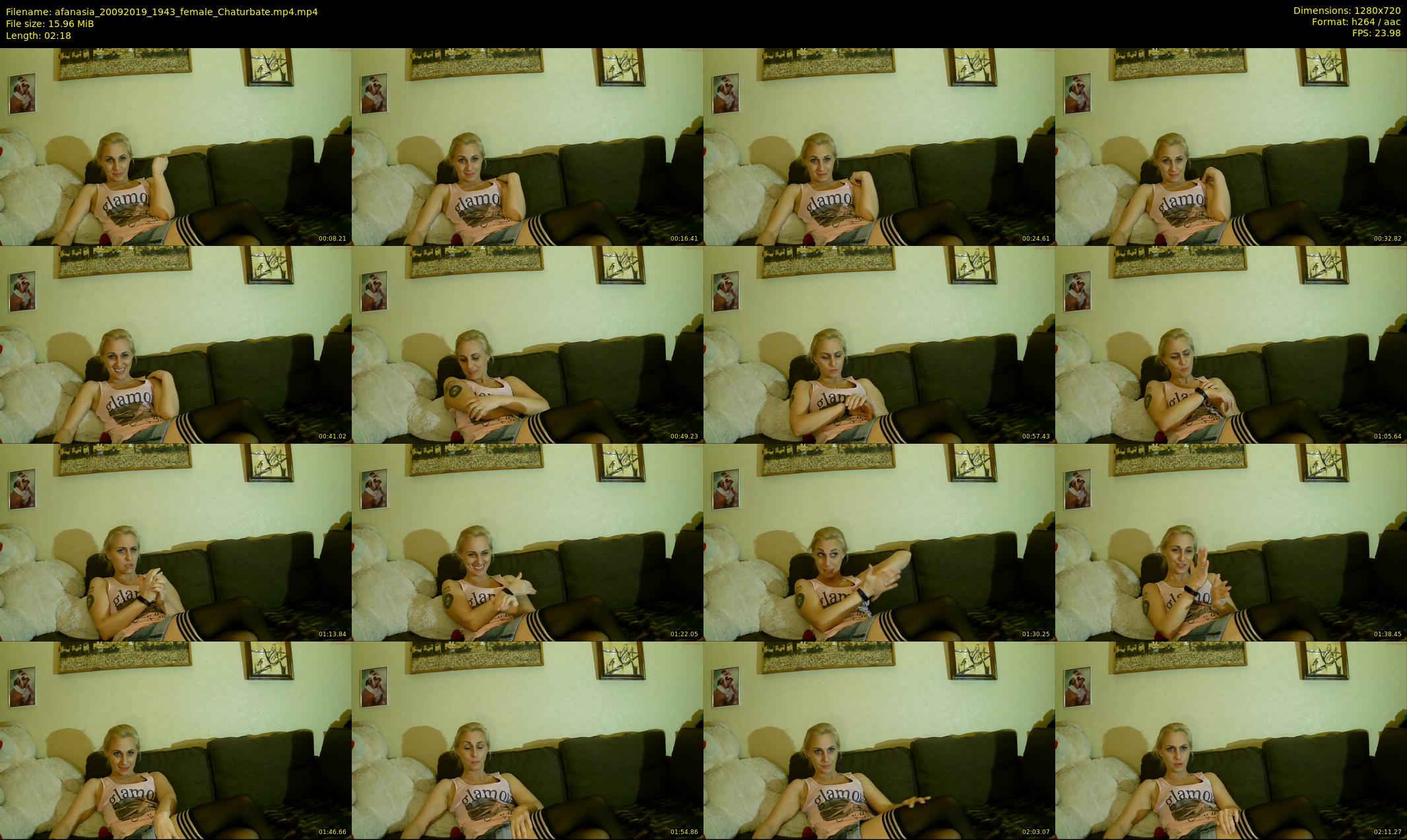 afanasia — 3 minute Chaturbate female cam show recording, 720p, Sep 20, 2019