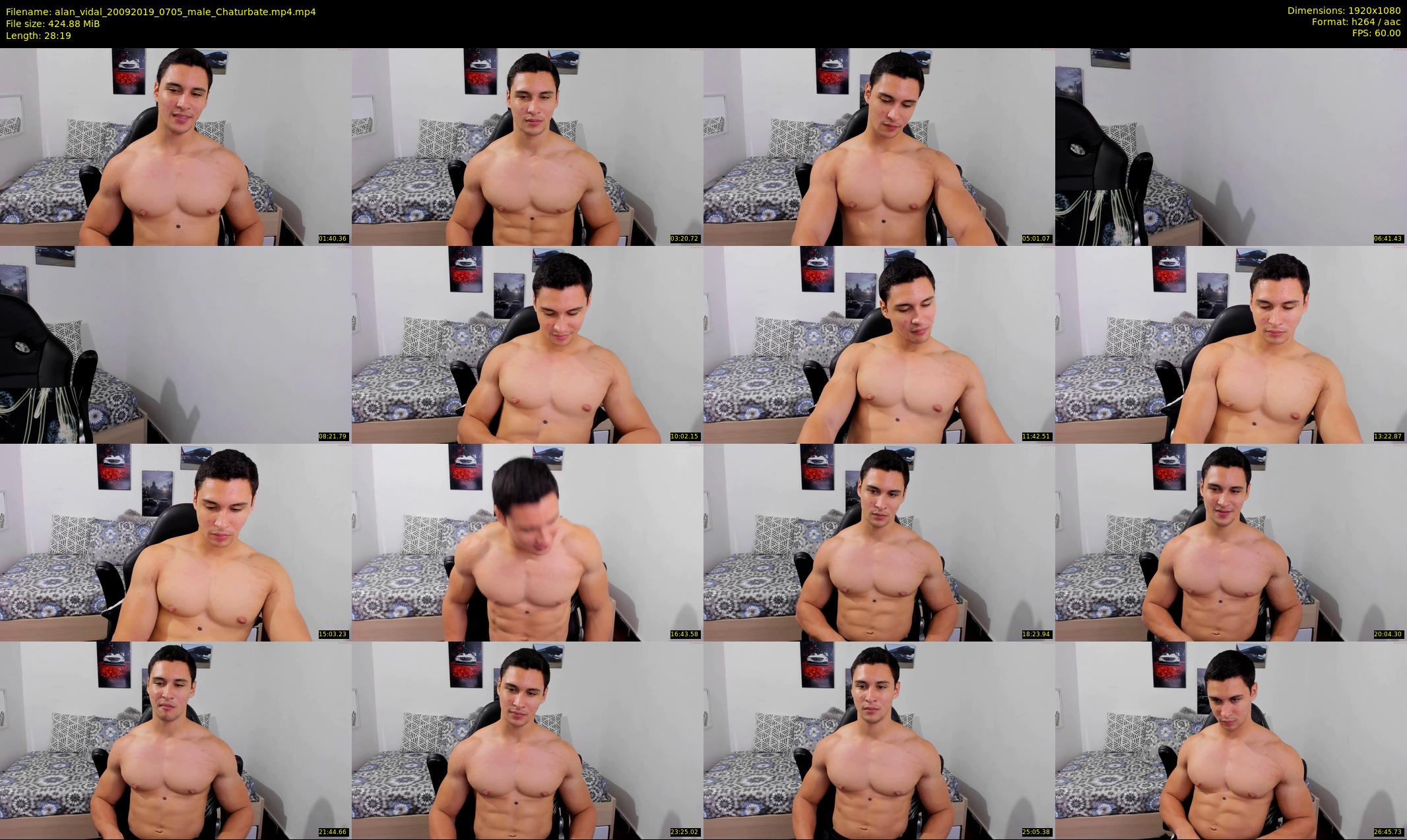 alan_vidal — 29 minute Chaturbate male cam show recording, 1080p, Sep 20, 2019