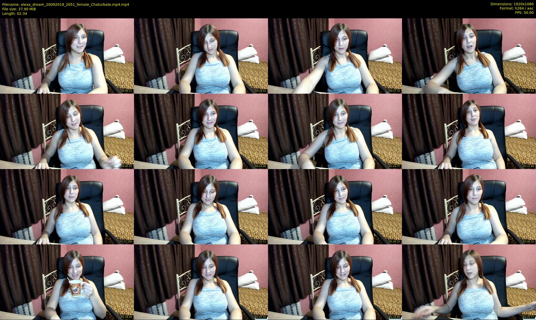 alexa_dream — 3 minute Chaturbate female cam show recording, 1080p, Sep 20, 2019