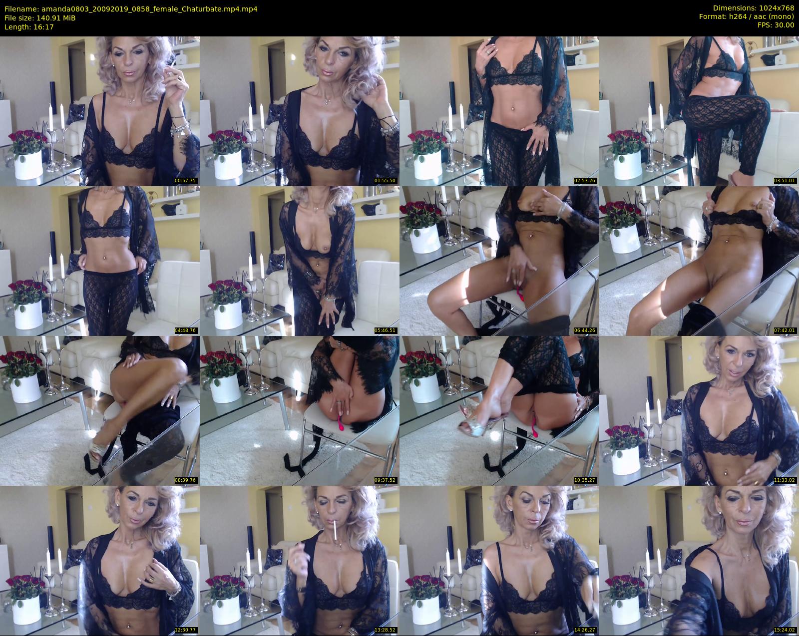 amanda0803 — 17 minute Chaturbate female cam show recording, 720p, Sep 20, 2019