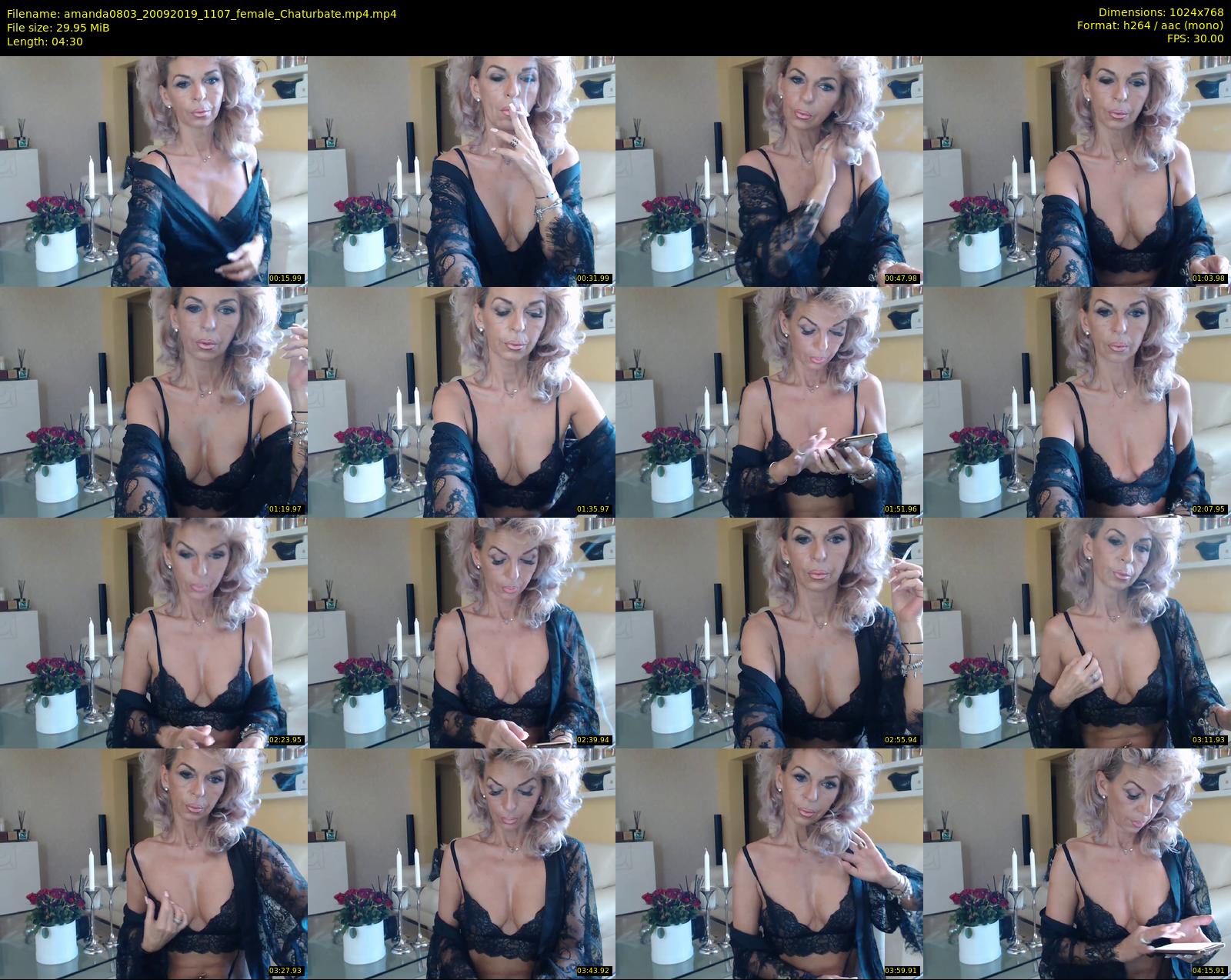 amanda0803 — 5 minute Chaturbate female cam show recording, 720p, Sep 20, 2019