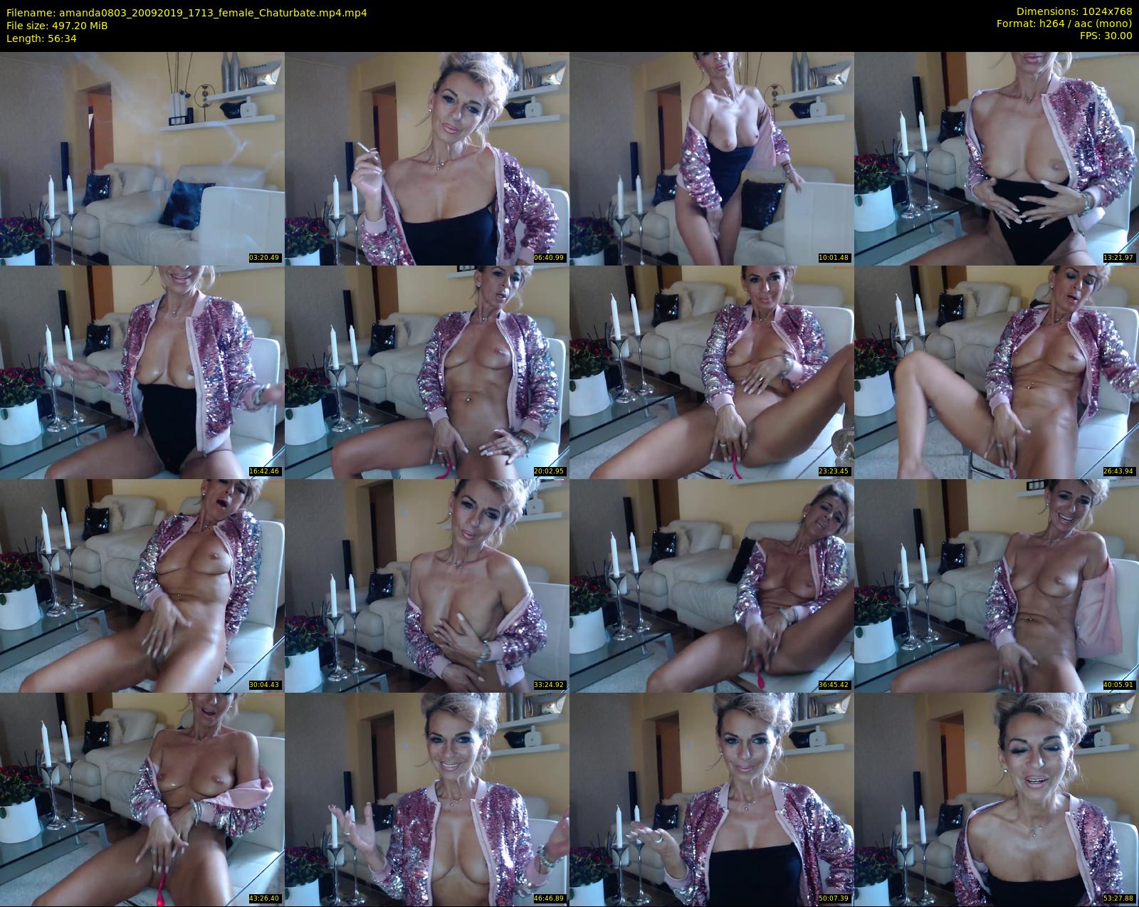 amanda0803 — 57 minute Chaturbate female cam show recording, 720p, Sep 20, 2019