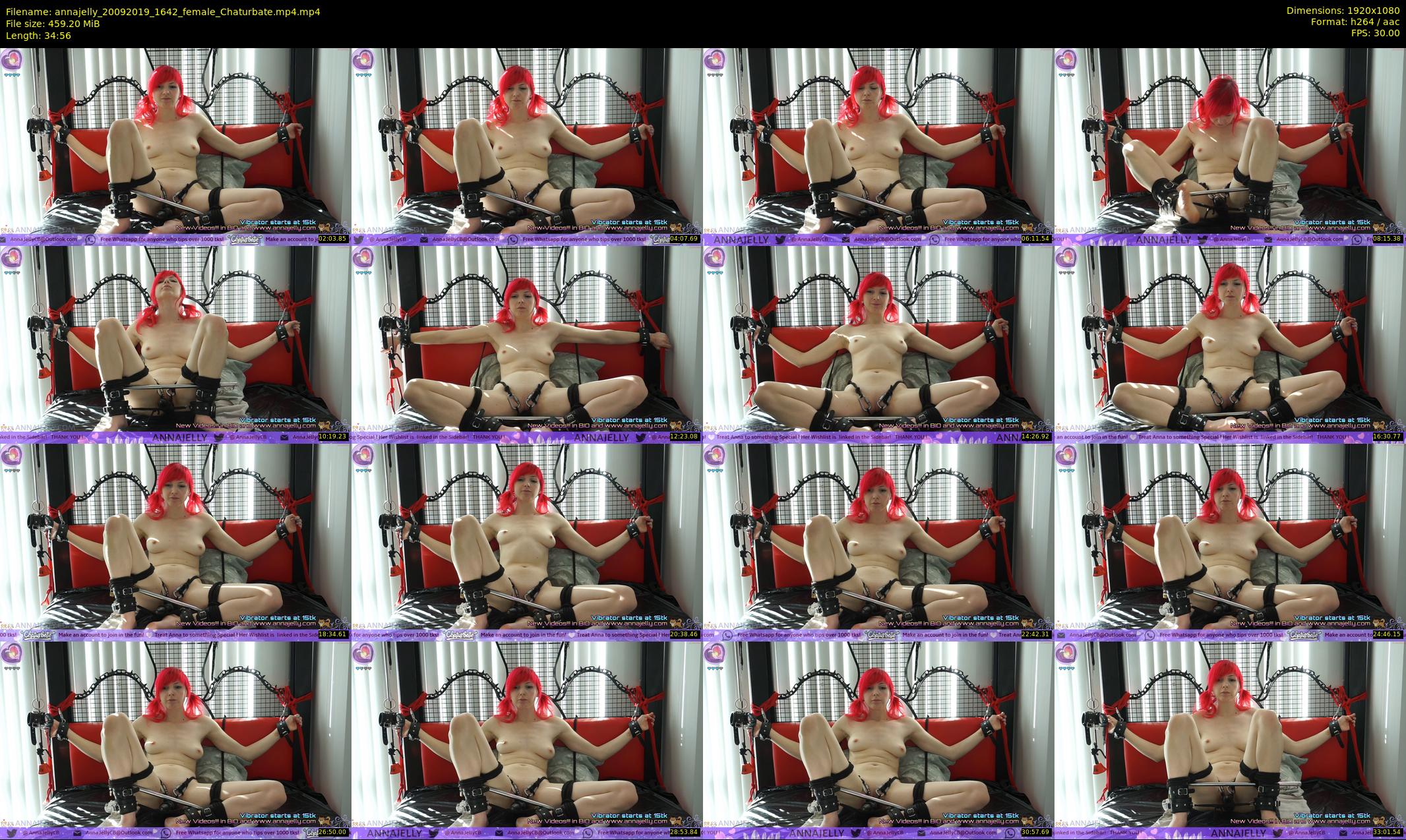 annajelly — 35 minute Chaturbate couple cam show recording, 1080p, Sep 20, 2019