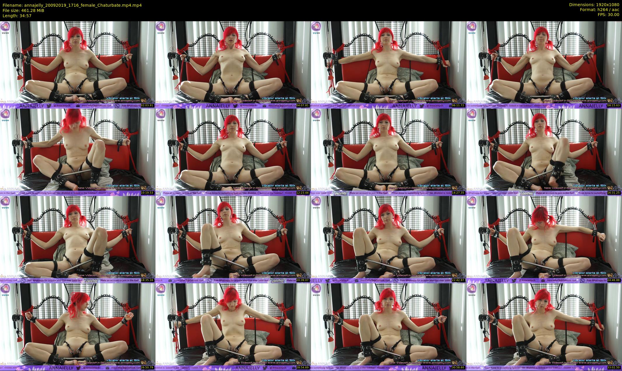 annajelly — 35 minute Chaturbate couple cam show recording, 1080p, Sep 20, 2019