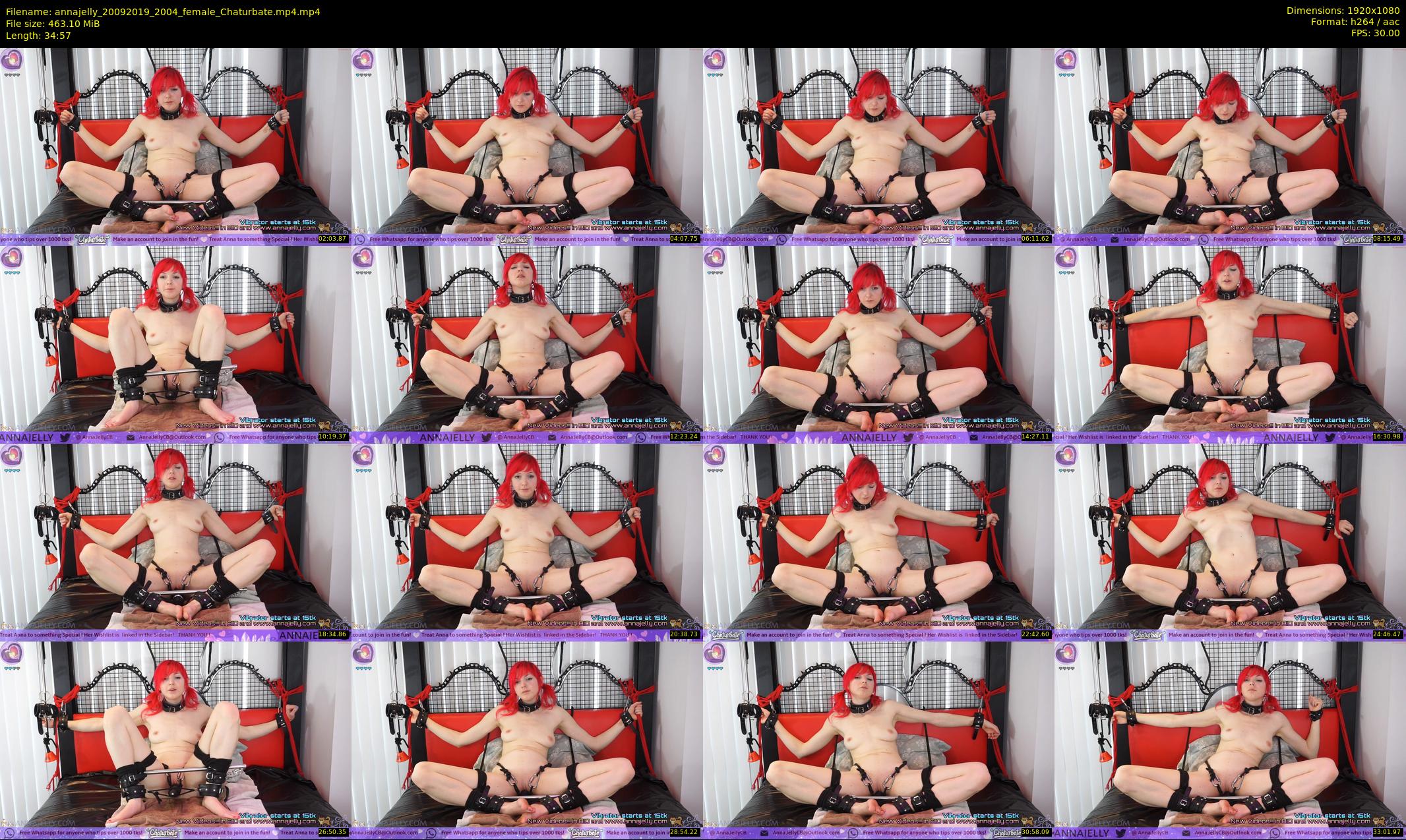 annajelly — 35 minute Chaturbate couple cam show recording, 1080p, Sep 20, 2019