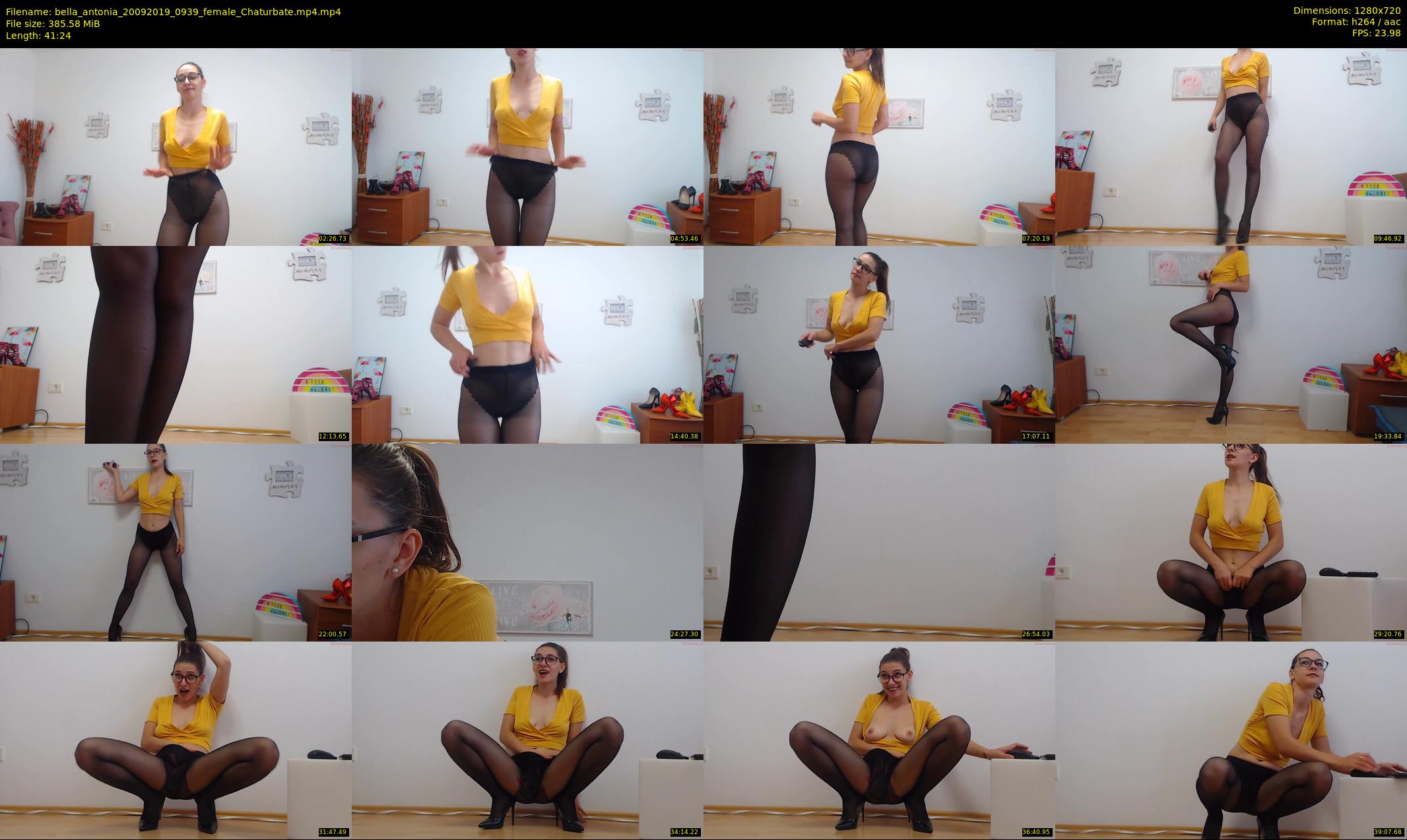 bella_antonia — 42 minute Chaturbate female cam show recording, 720p, Sep 20, 2019