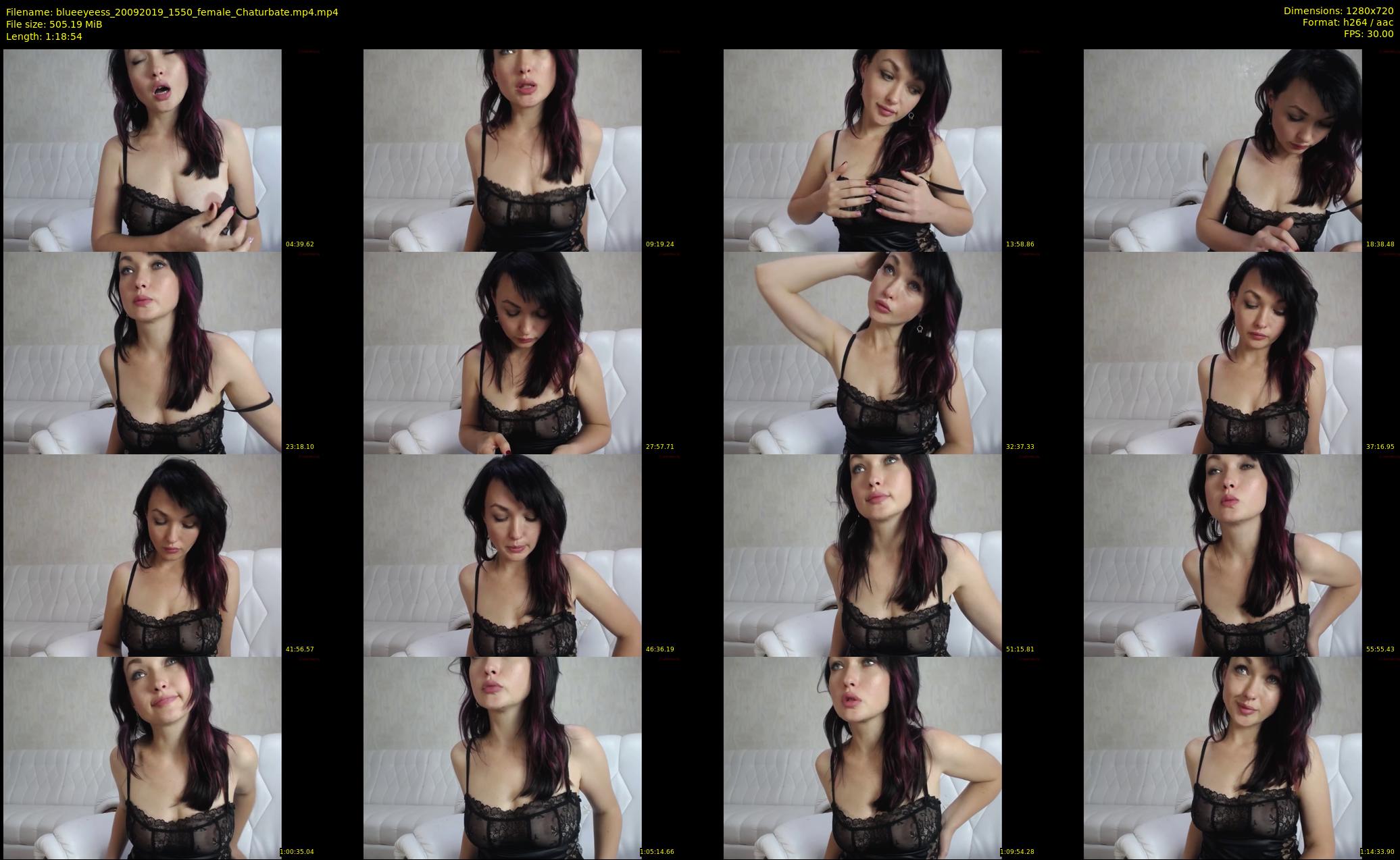 blueeyeess — 79 minute Chaturbate female cam show recording, 720p, Sep 20, 2019
