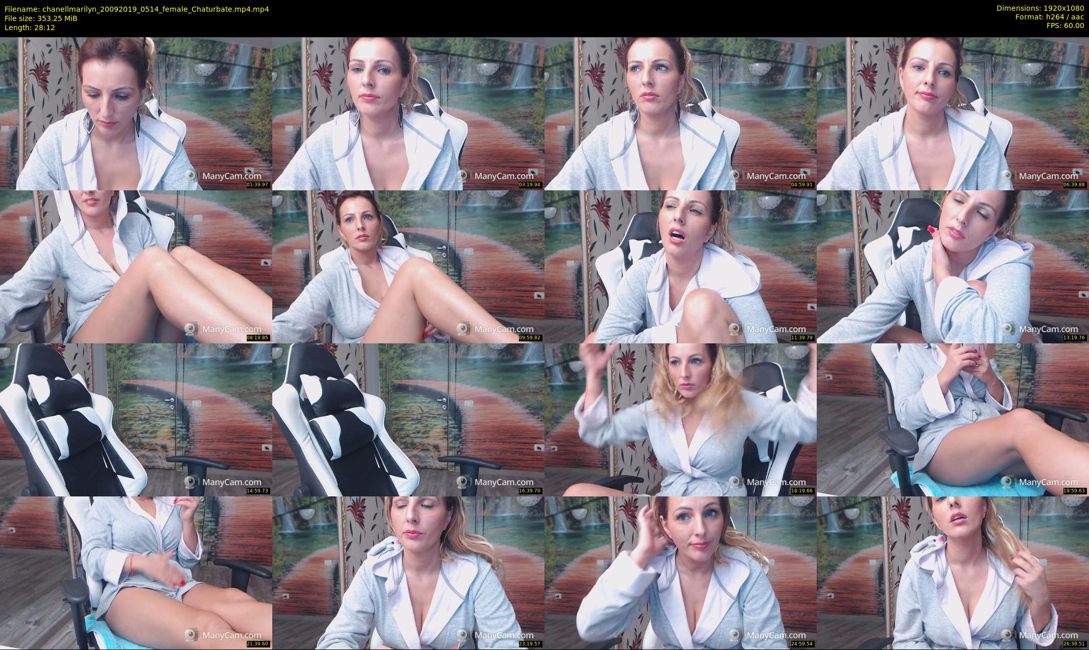 chanellmarilyn — 29 minute Chaturbate female cam show recording, 1080p, Sep 20, 2019