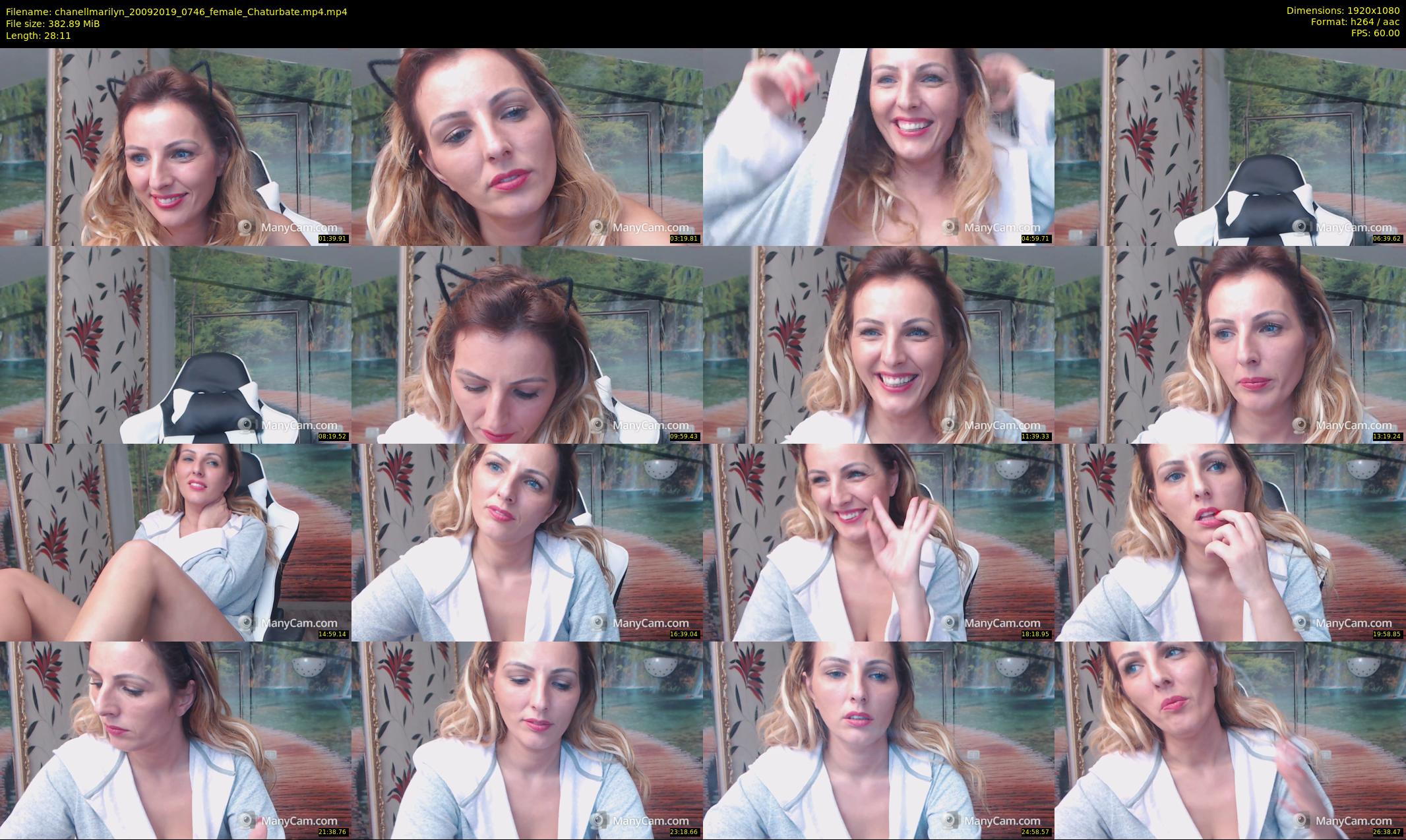 chanellmarilyn — 29 minute Chaturbate female cam show recording, 1080p, Sep 20, 2019