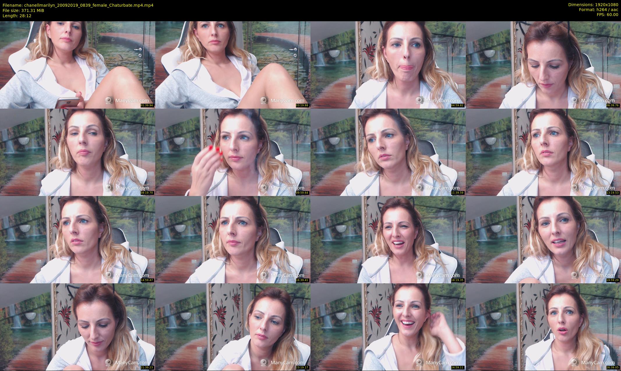 chanellmarilyn — 29 minute Chaturbate female cam show recording, 1080p, Sep 20, 2019
