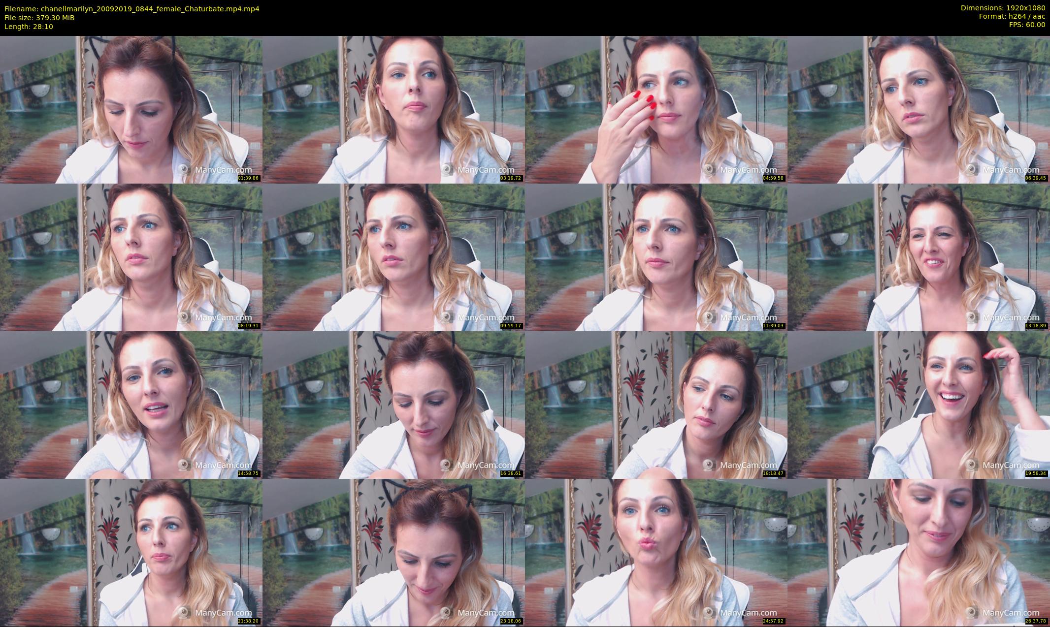 chanellmarilyn — 29 minute Chaturbate female cam show recording, 1080p, Sep 20, 2019