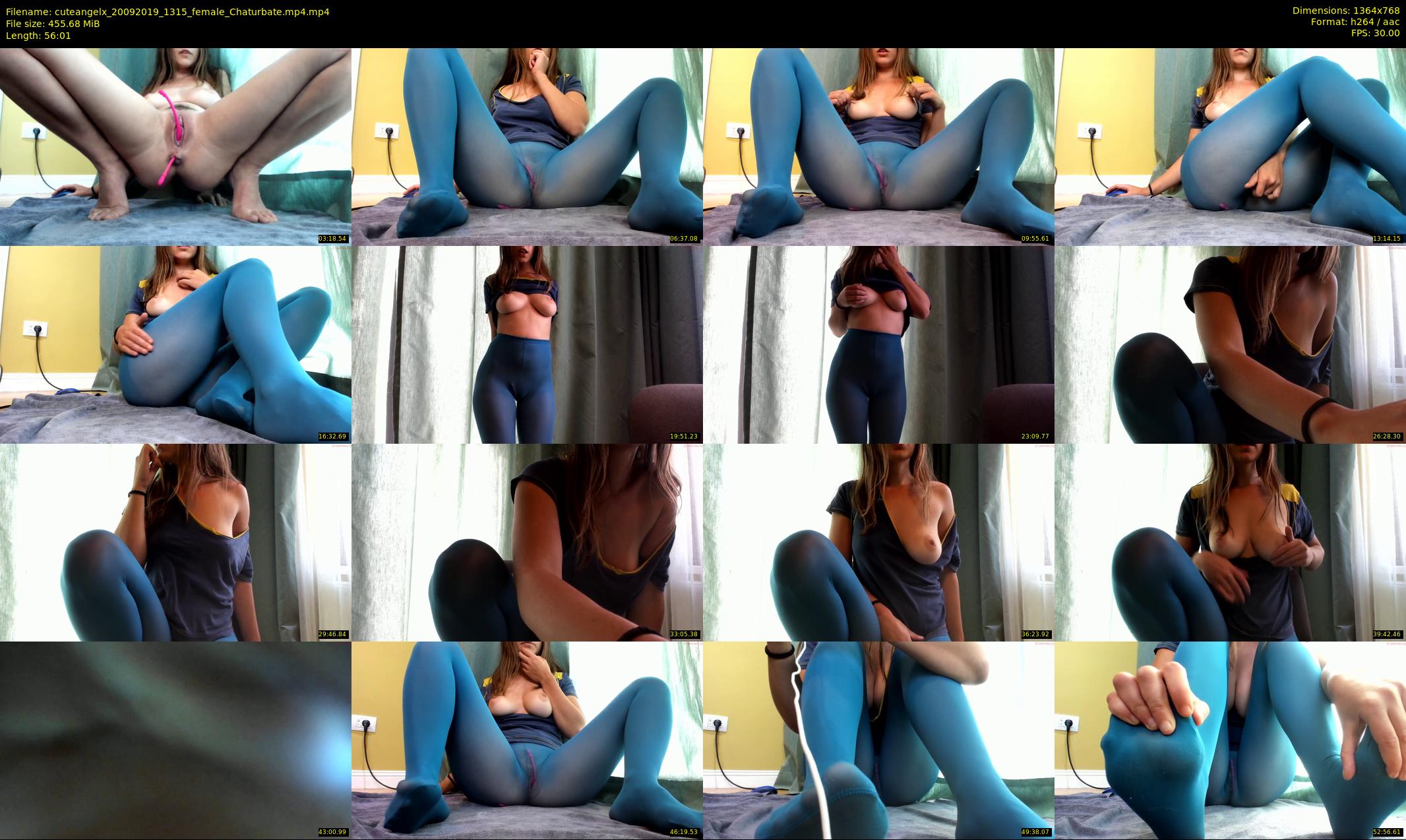 cuteangelx — 57 minute Chaturbate female cam show recording, 720p, Sep 20, 2019