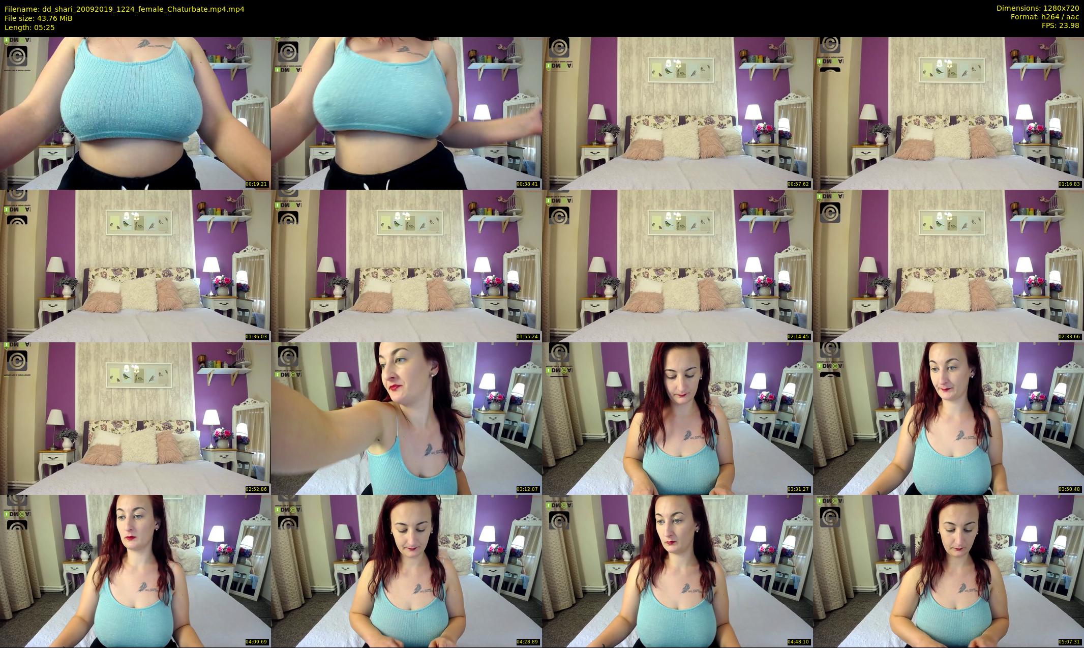 dd_shari — 6 minute Chaturbate female cam show recording, 720p, Sep 20, 2019