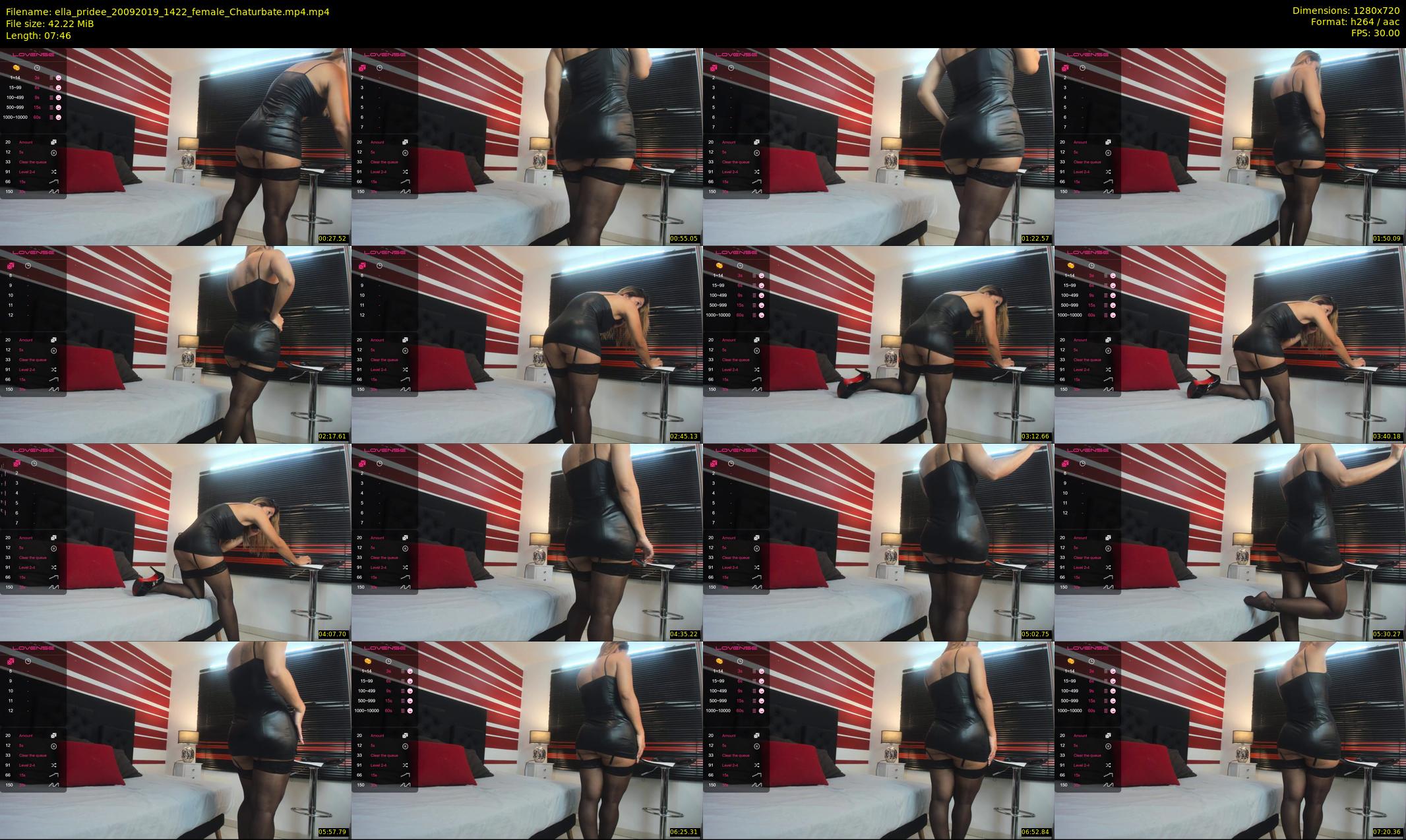 ella_pridee — 8 minute Chaturbate female cam show recording, 720p, Sep 20, 2019