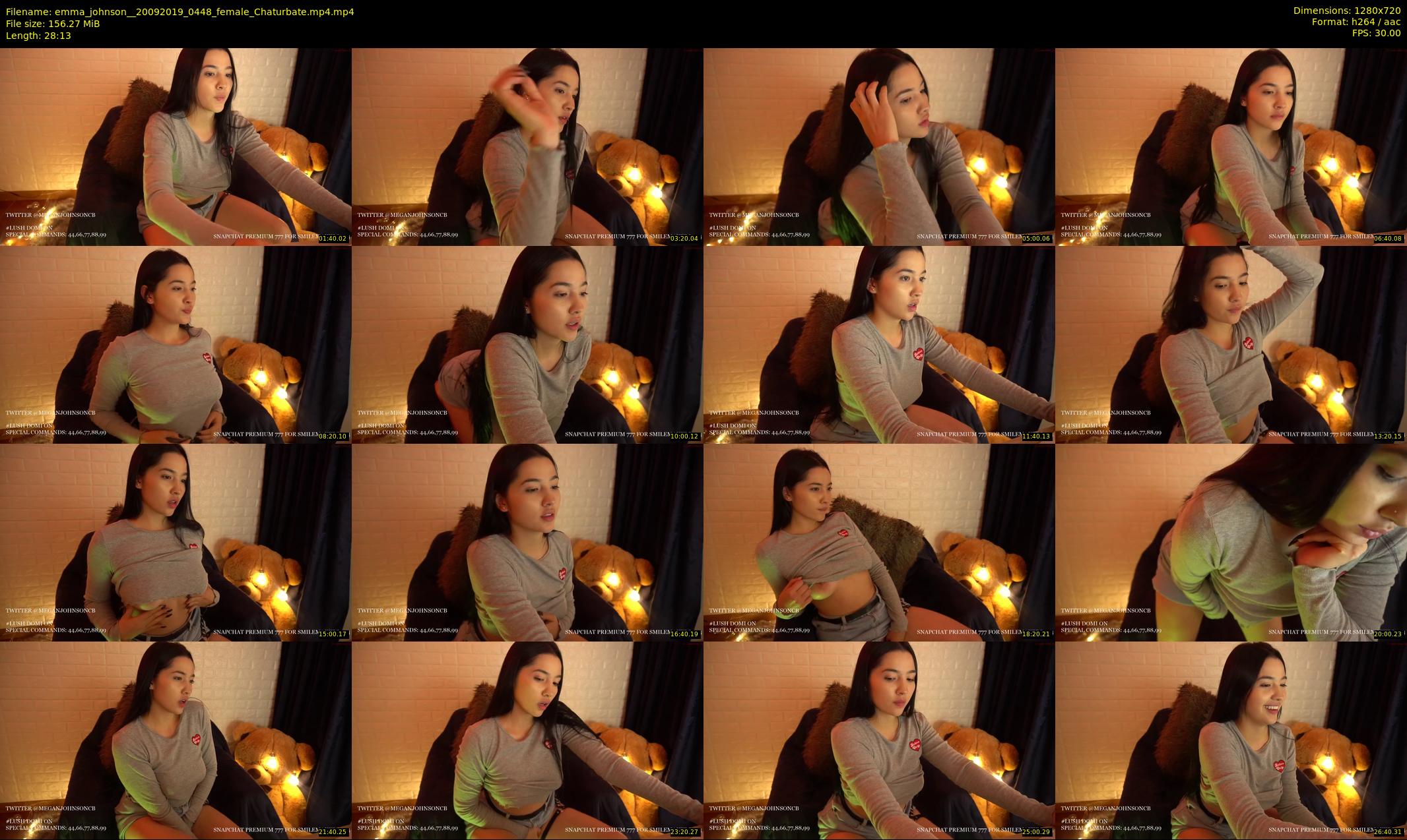 emma_johnson_ — 29 minute Chaturbate female cam show recording, 720p, Sep 20, 2019