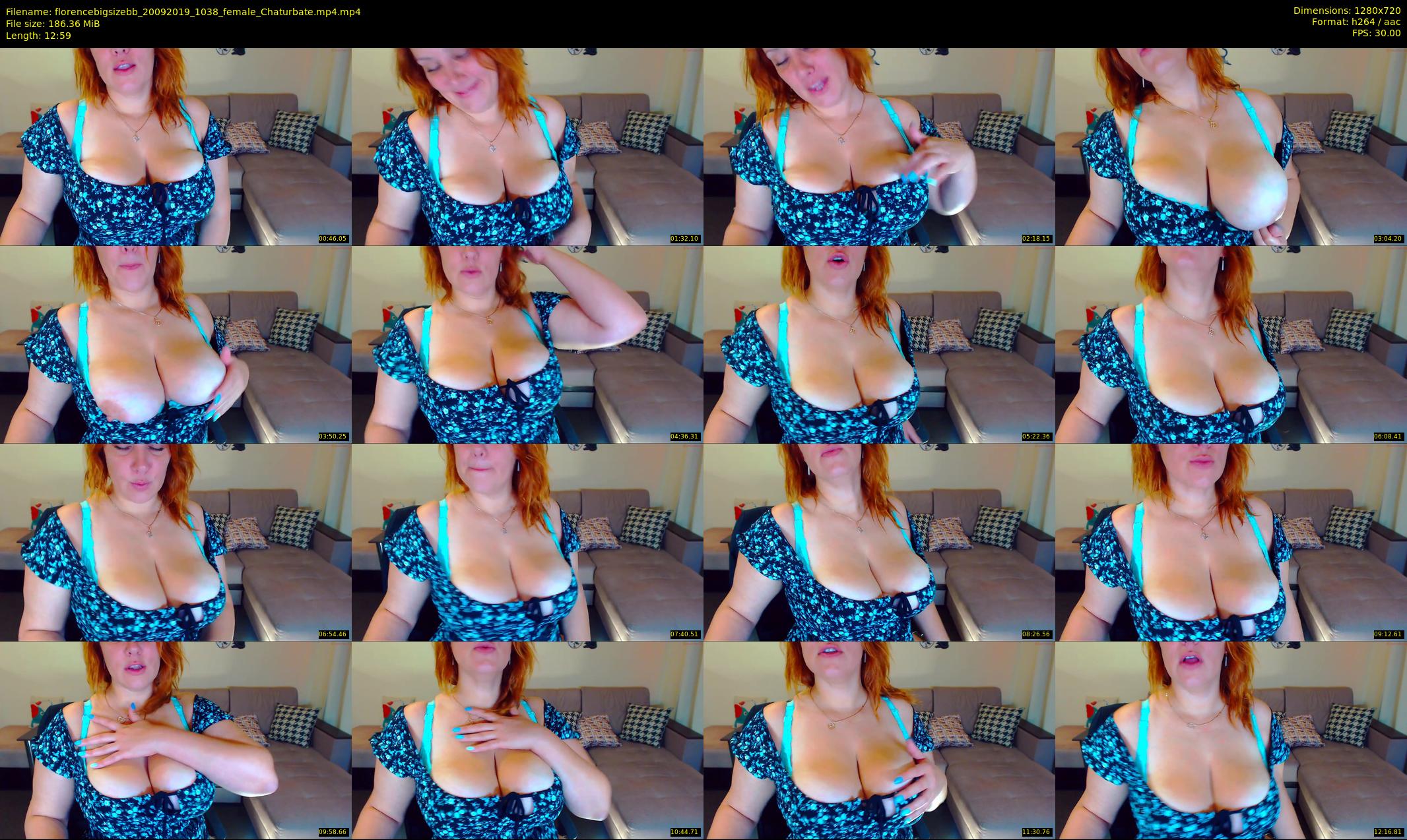 florencebigsizebb — 13 minute Chaturbate female cam show recording, 720p, Sep 20, 2019