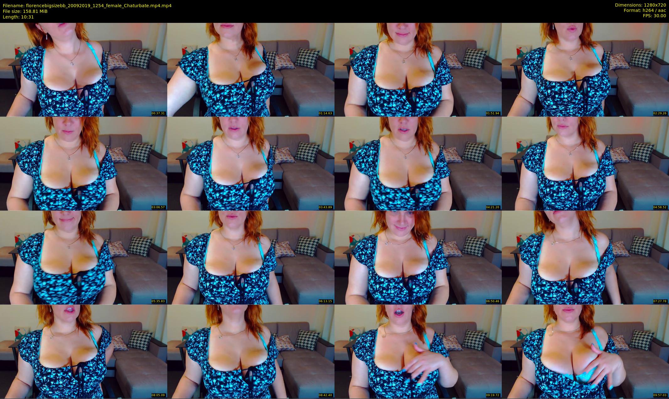 florencebigsizebb — 11 minute Chaturbate female cam show recording, 720p, Sep 20, 2019