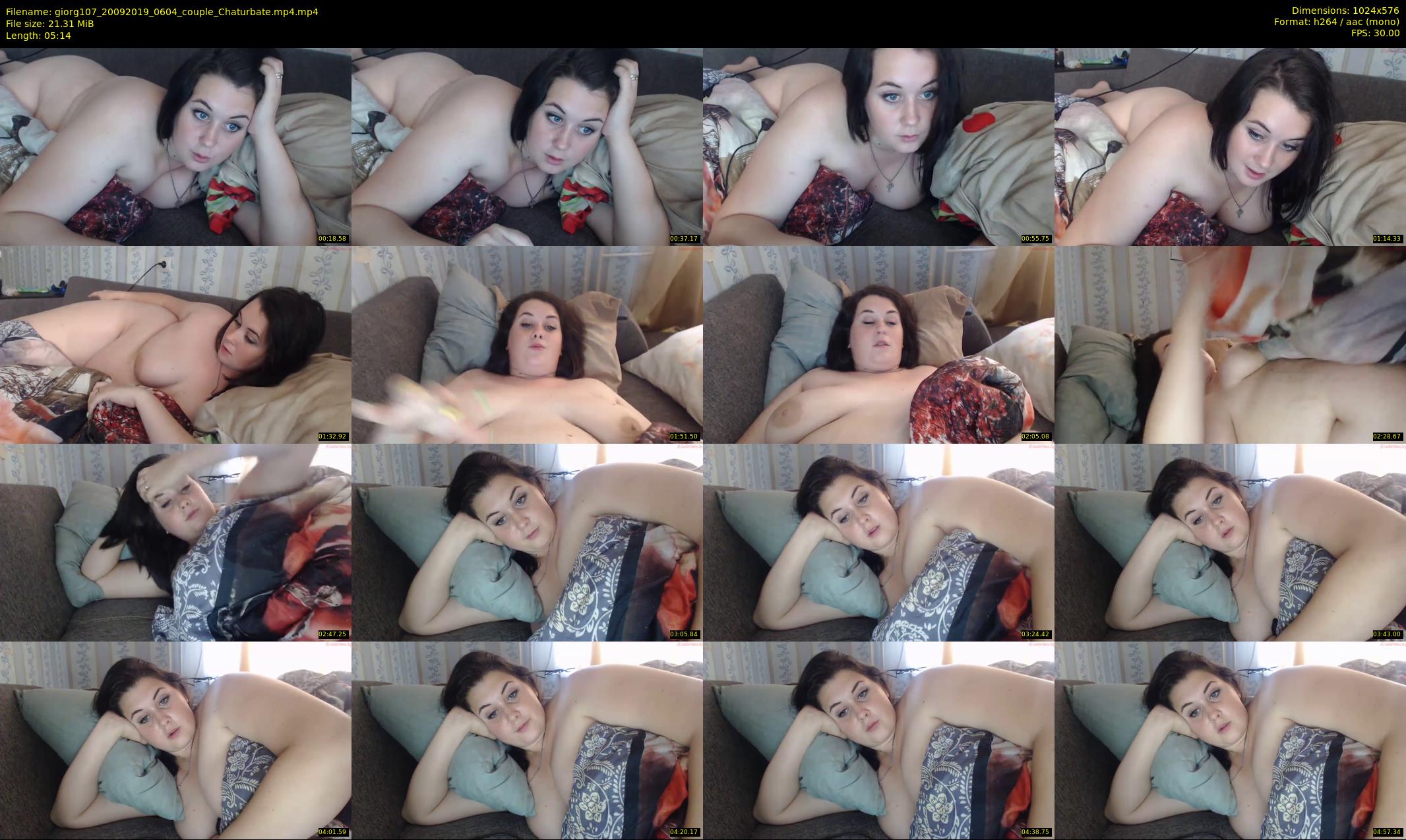 giorg107 — 6 minute Chaturbate couple cam show recording, 480p, Sep 20, 2019