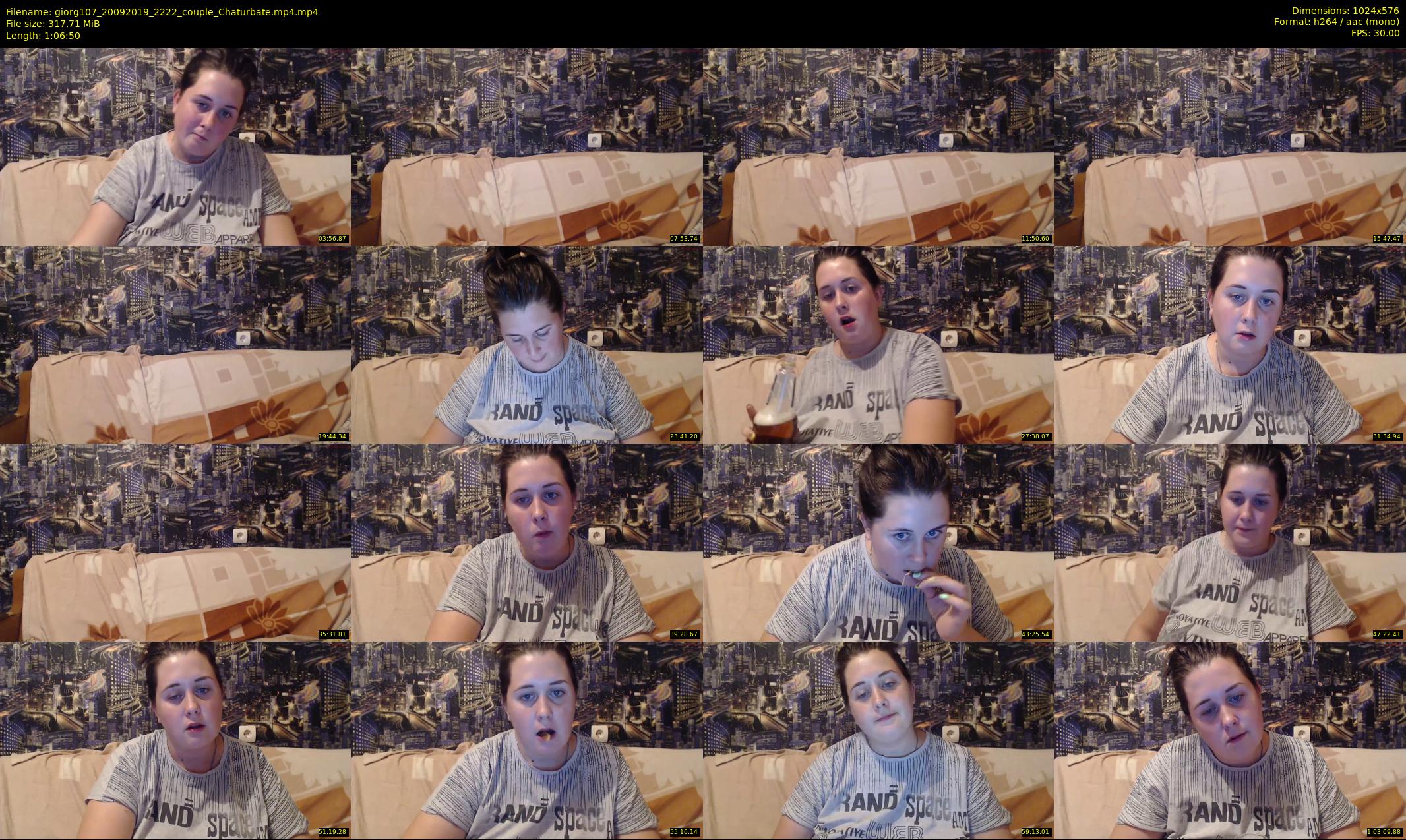 giorg107 — 67 minute Chaturbate couple cam show recording, 480p, Sep 20, 2019
