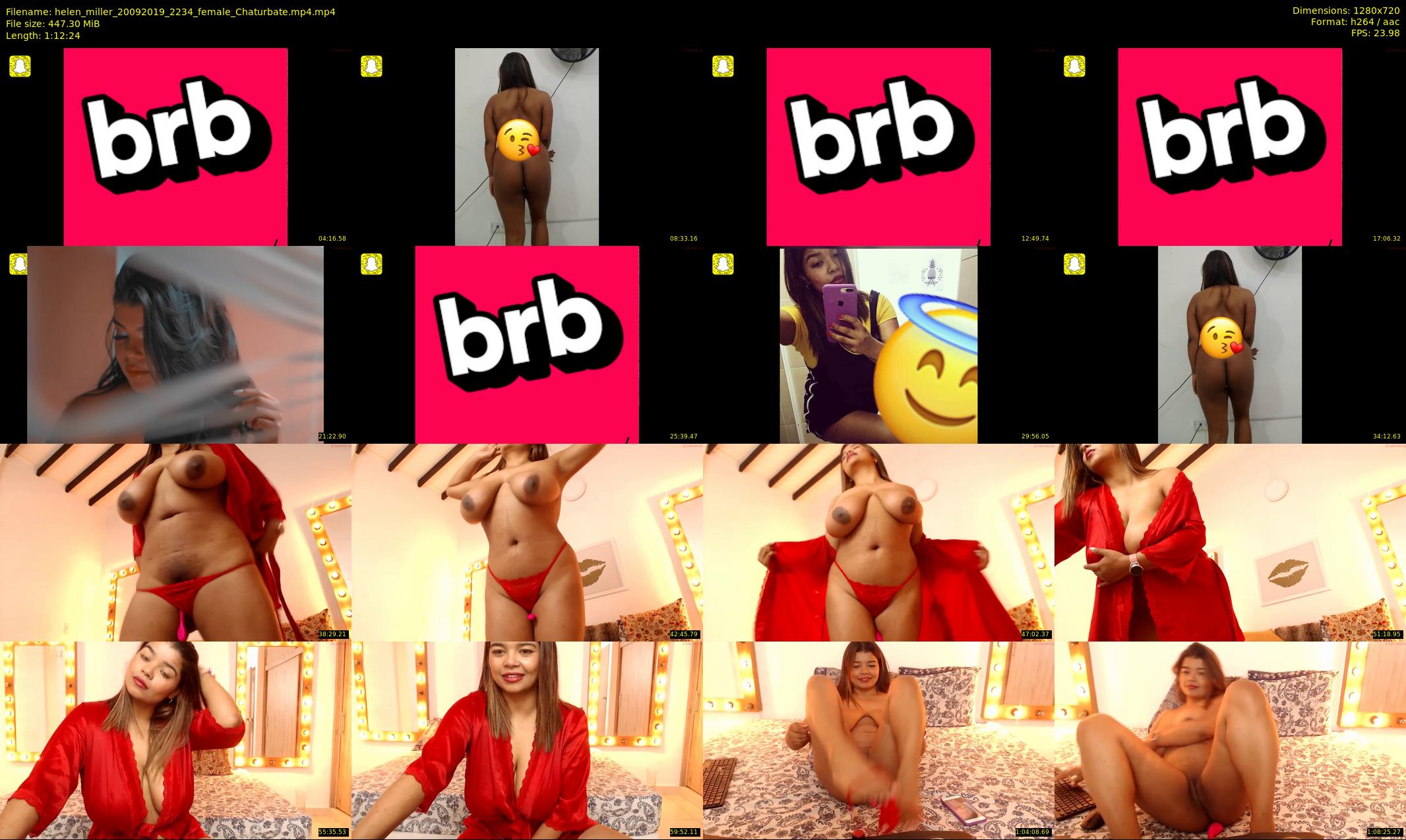 helen_miller — 73 minute Chaturbate female cam show recording, 720p, Sep 20, 2019