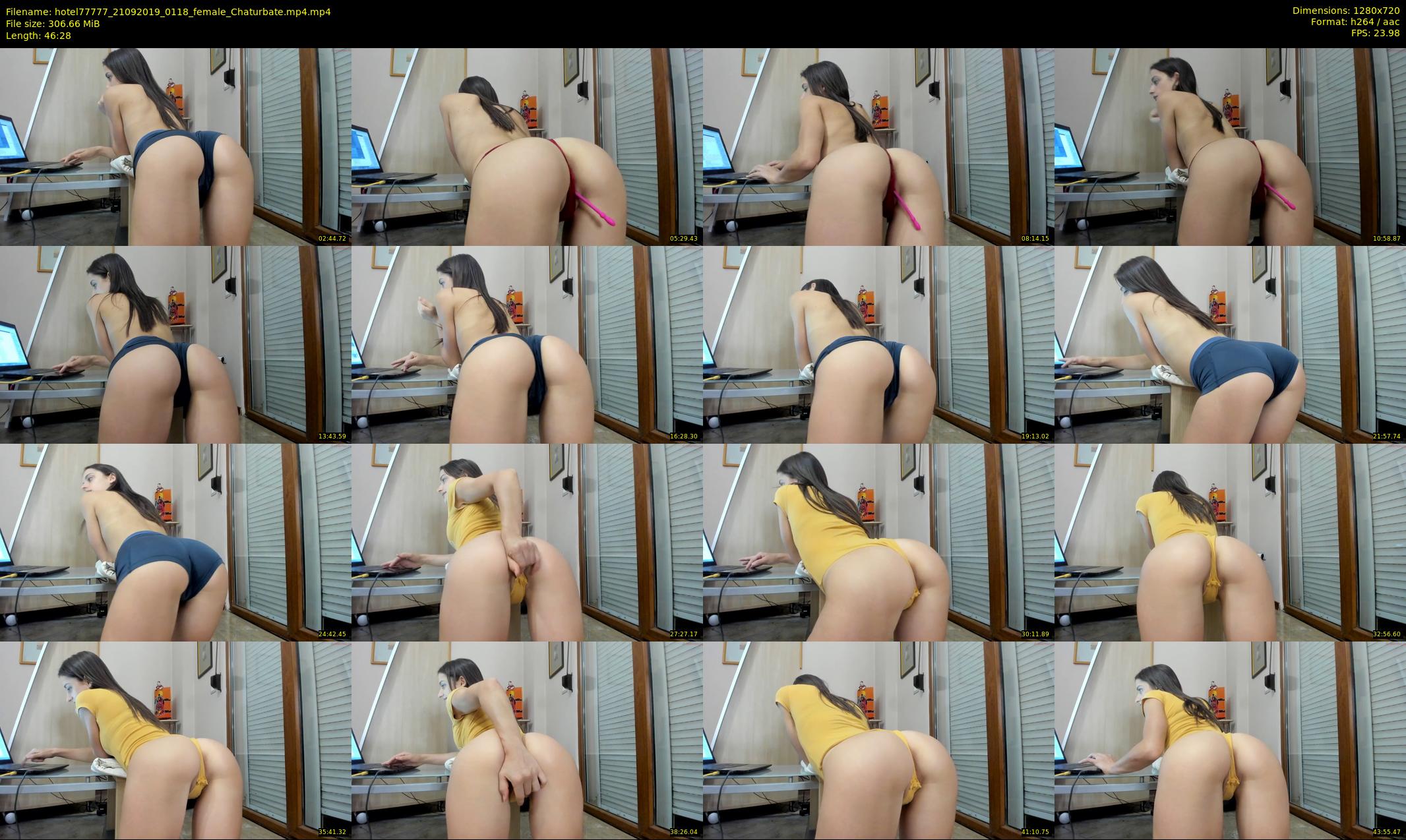 hotel77777 — 47 minute Chaturbate female cam show recording, 720p, Sep 21, 2019