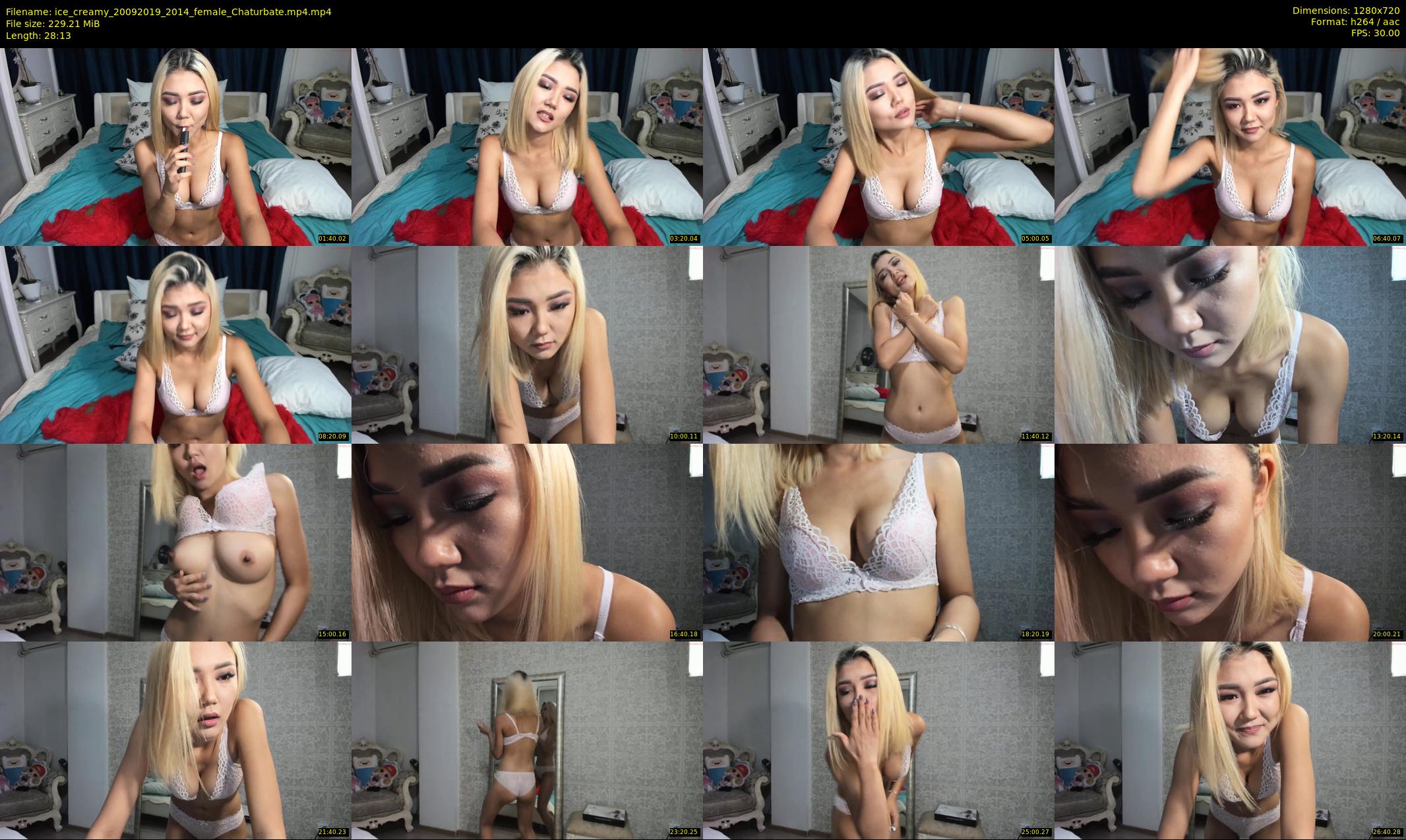 ice_creamy — 29 minute Chaturbate female cam show recording, 720p, Sep 20, 2019