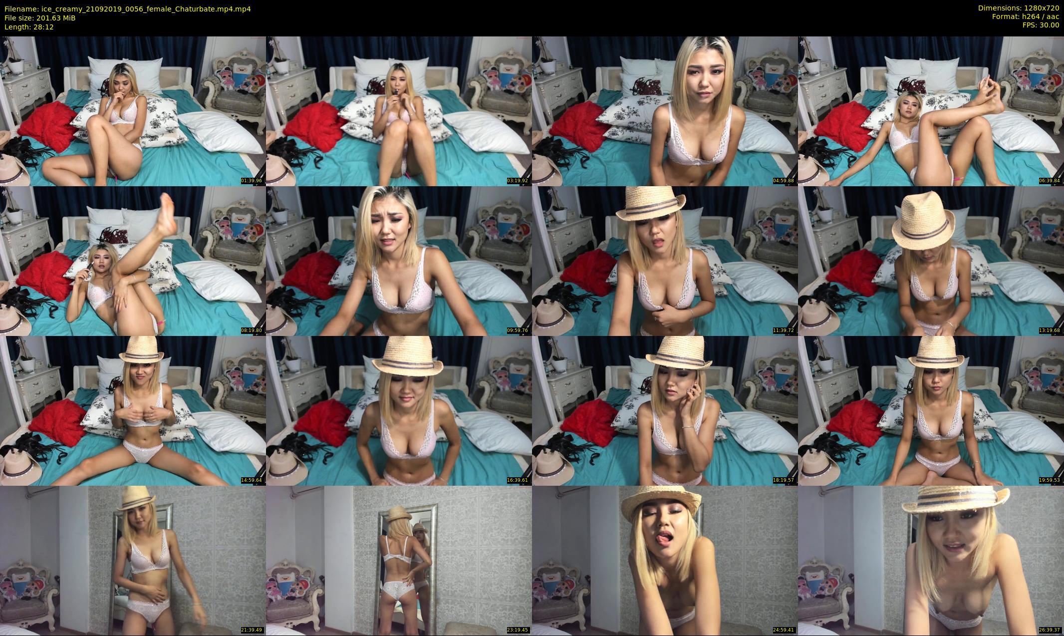 ice_creamy — 29 minute Chaturbate female cam show recording, 720p, Sep 21, 2019
